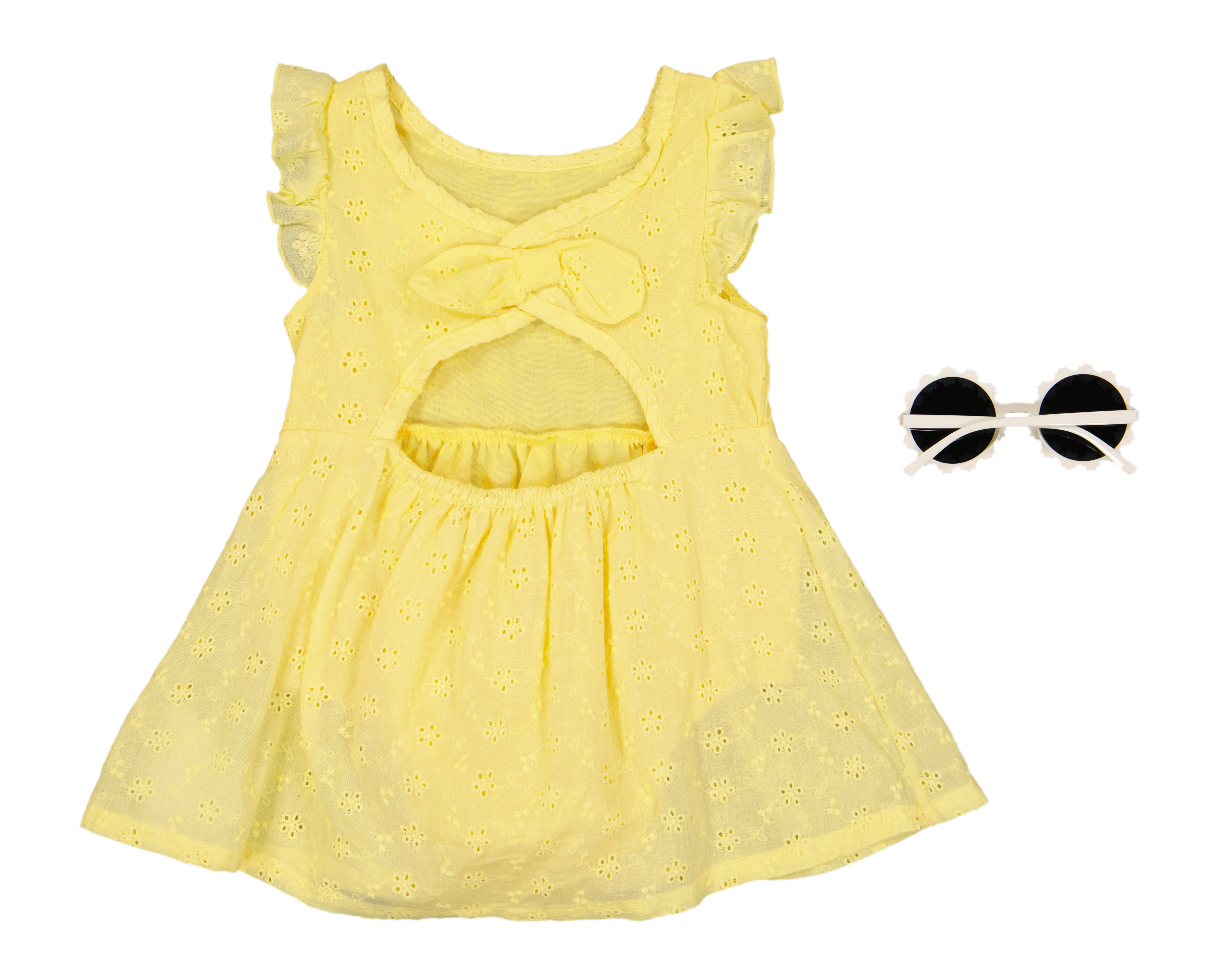 Foto 2 | Foto 2 | Vestido para Bebé Niña Baby Colors de Algodón con Lentes