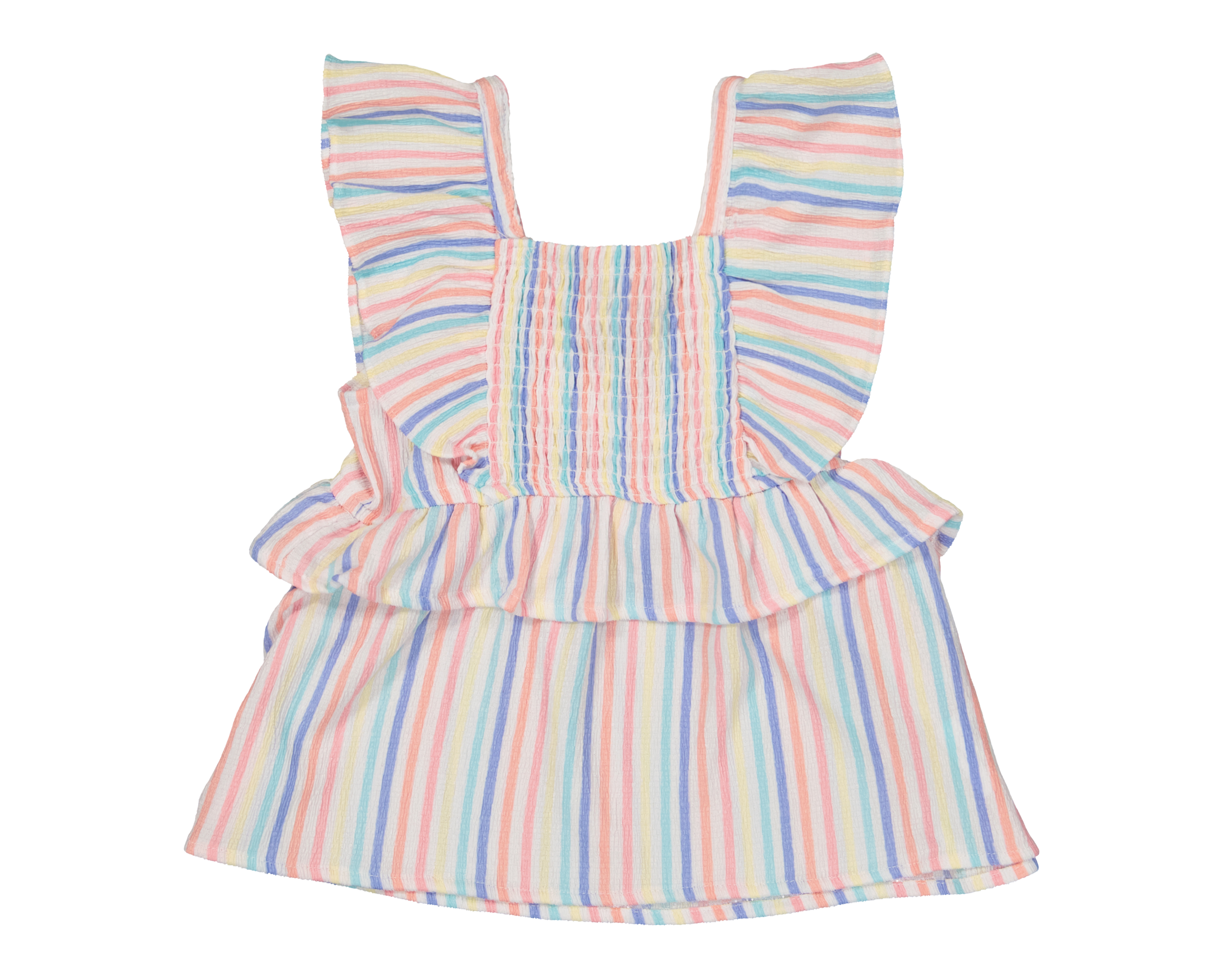 Foto 2 pulgar | Foto 1 | Blusa para Bebé Niña Baby Colors a Rayas