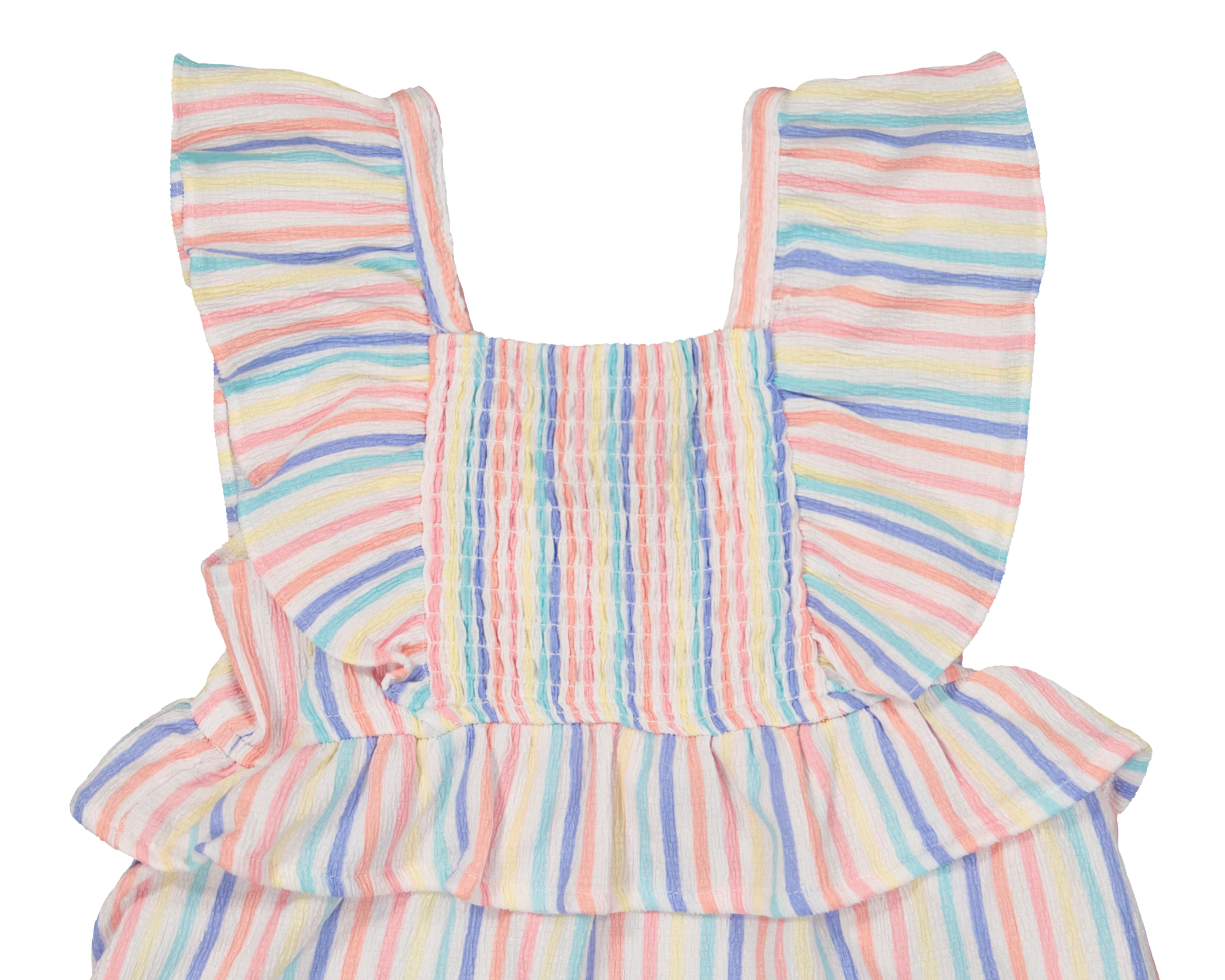 Foto 4 pulgar | Foto 3 | Blusa para Bebé Niña Baby Colors a Rayas