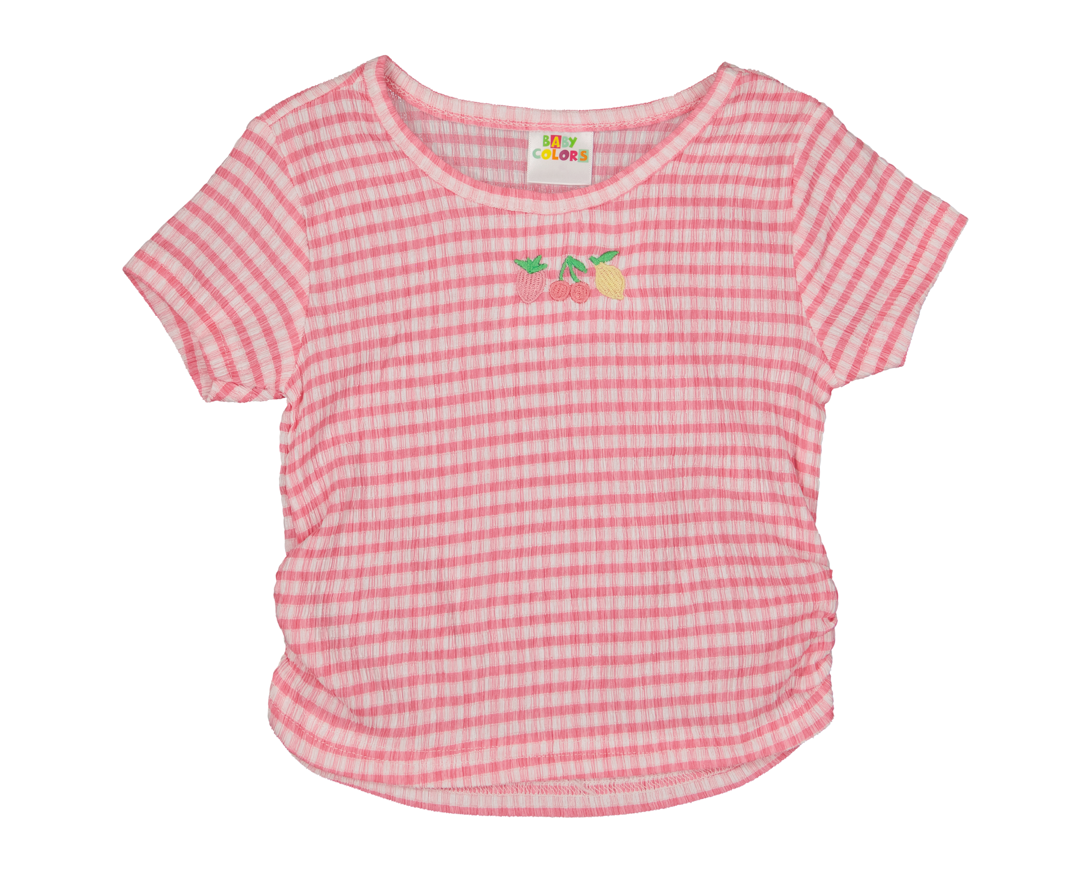 Foto 2 pulgar | Foto 1 | Blusa para Bebé Niña Baby Colors Manga Corta