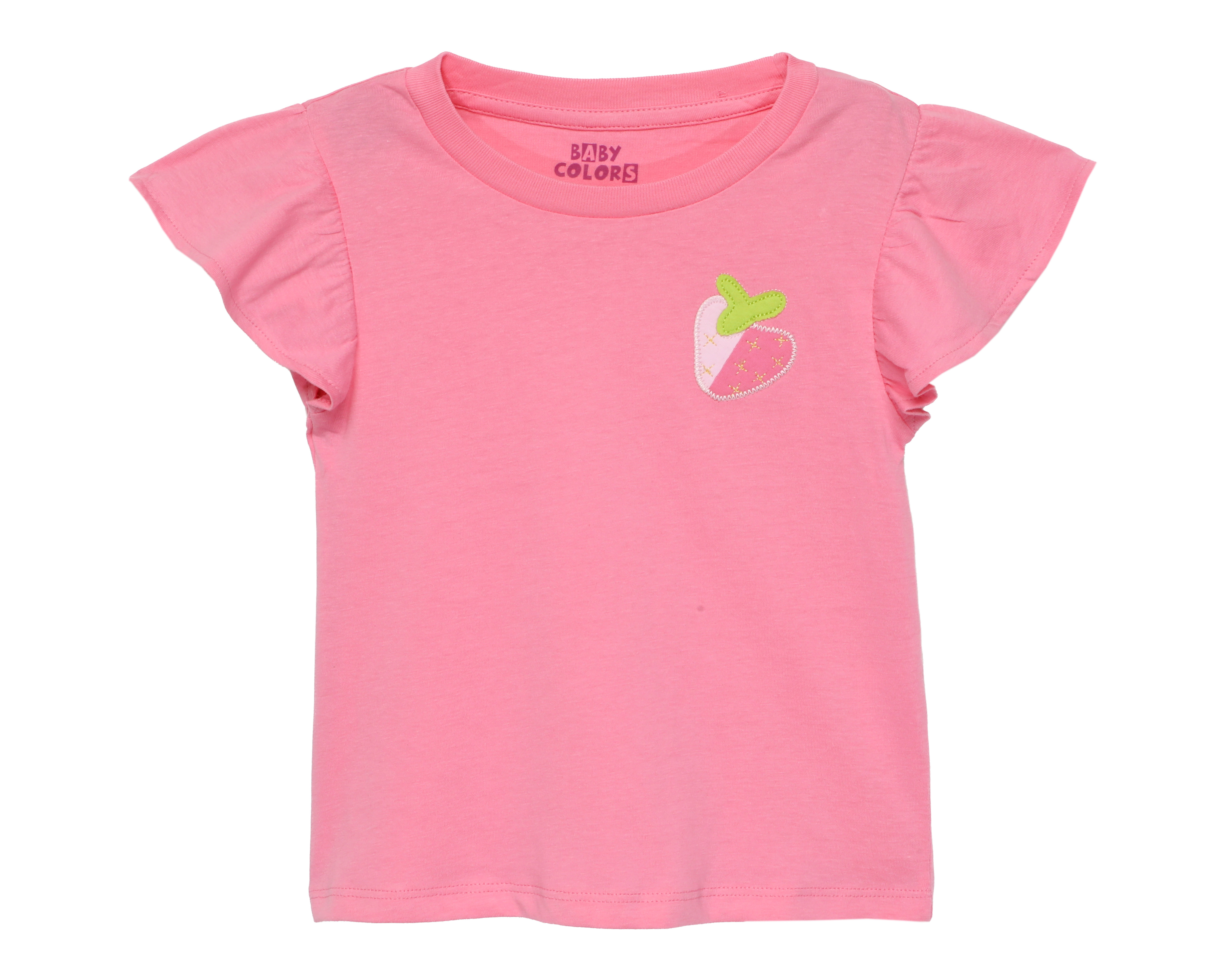 Foto 3 | Foto 3 | Playera para Bebé Niña Baby Colors de Algodón 4 Piezas