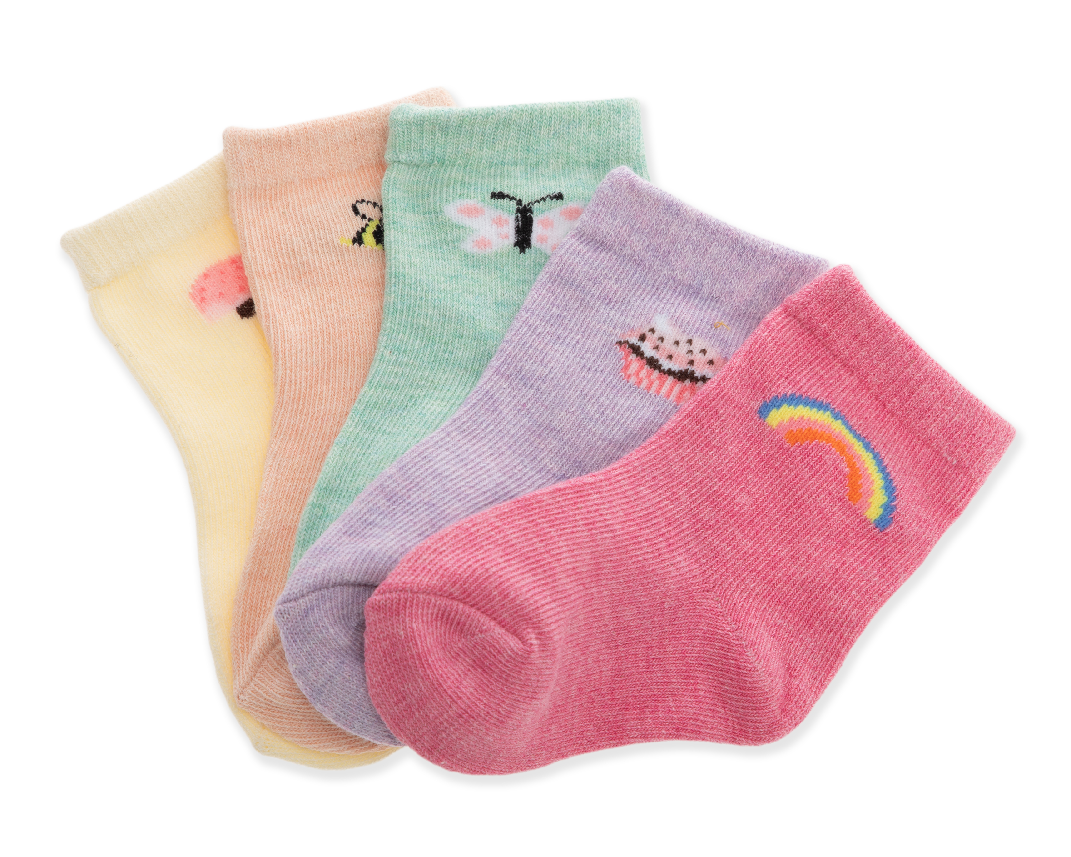 Foto 2 | Foto 2 | Calcetines para Bebé Niña Baby Colors 5 Pares