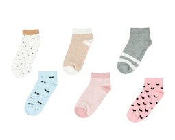 Calcetas Baby Colors para Bebé Niña 6 Pares