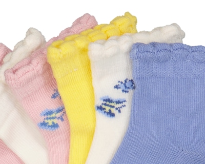 Foto 2 | Foto 2 | Calcetines para Bebé Niña Baby Colors 6 Pares