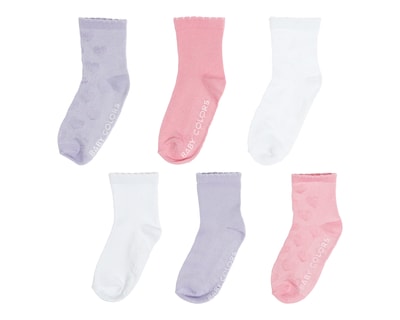 Foto 1 | Foto 1 | Calcetas para Bebé Niña Baby Colors 6 Pares