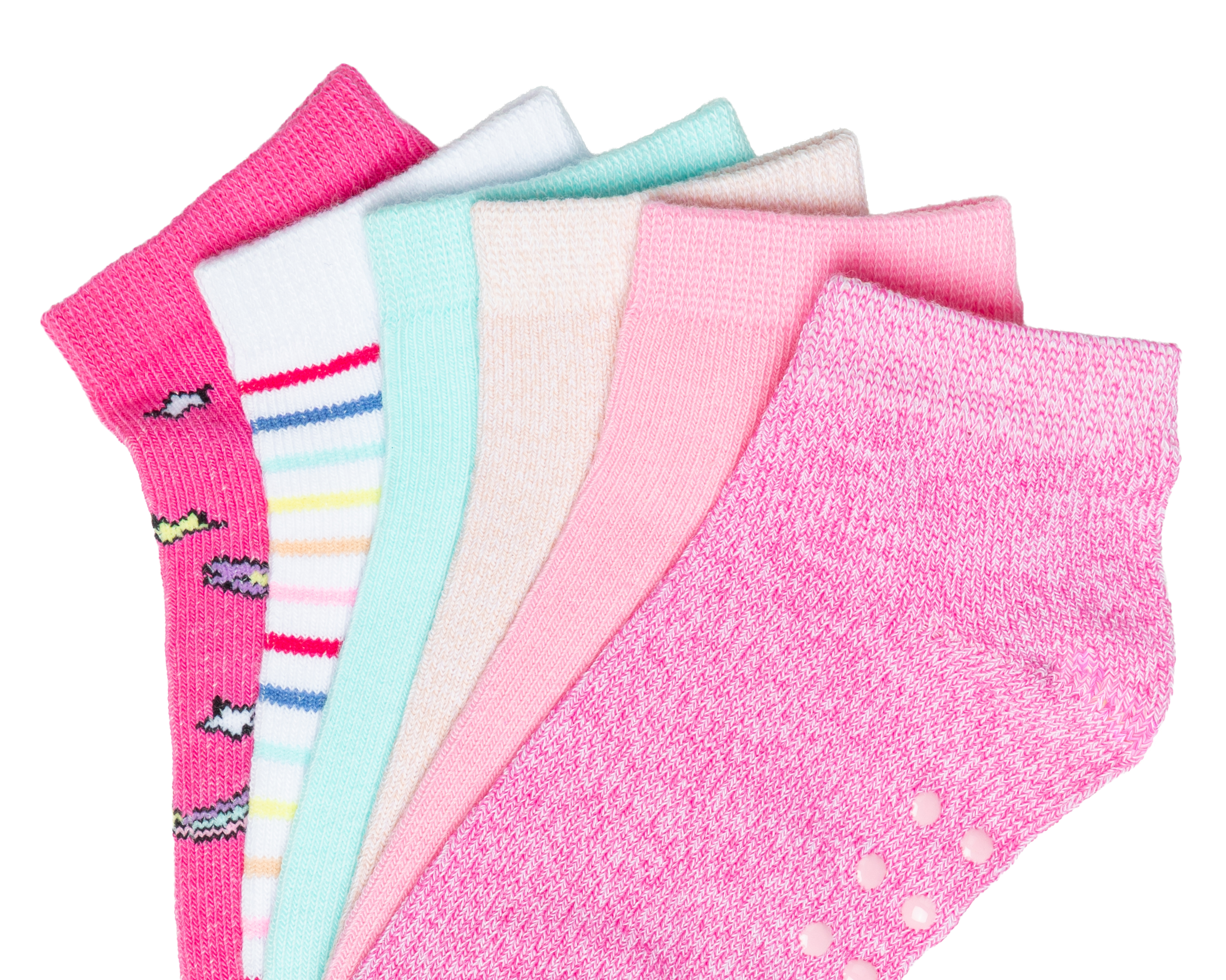 Foto 3 pulgar | Foto 2 | Calcetas de Vestir Baby Colors para Bebé Niña 6 Pares