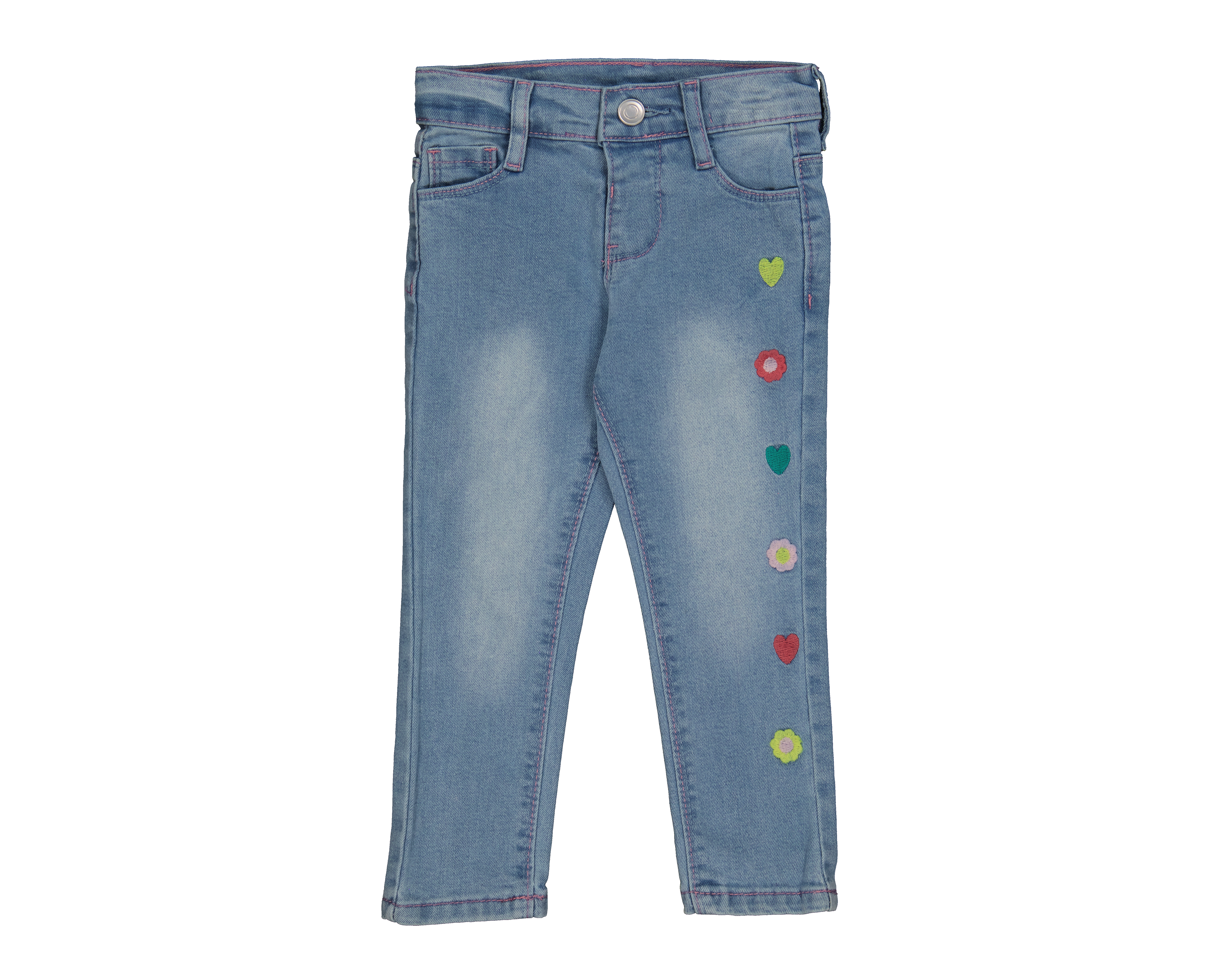 Pantalón para Bebé Niña Baby Colors con Bordados
