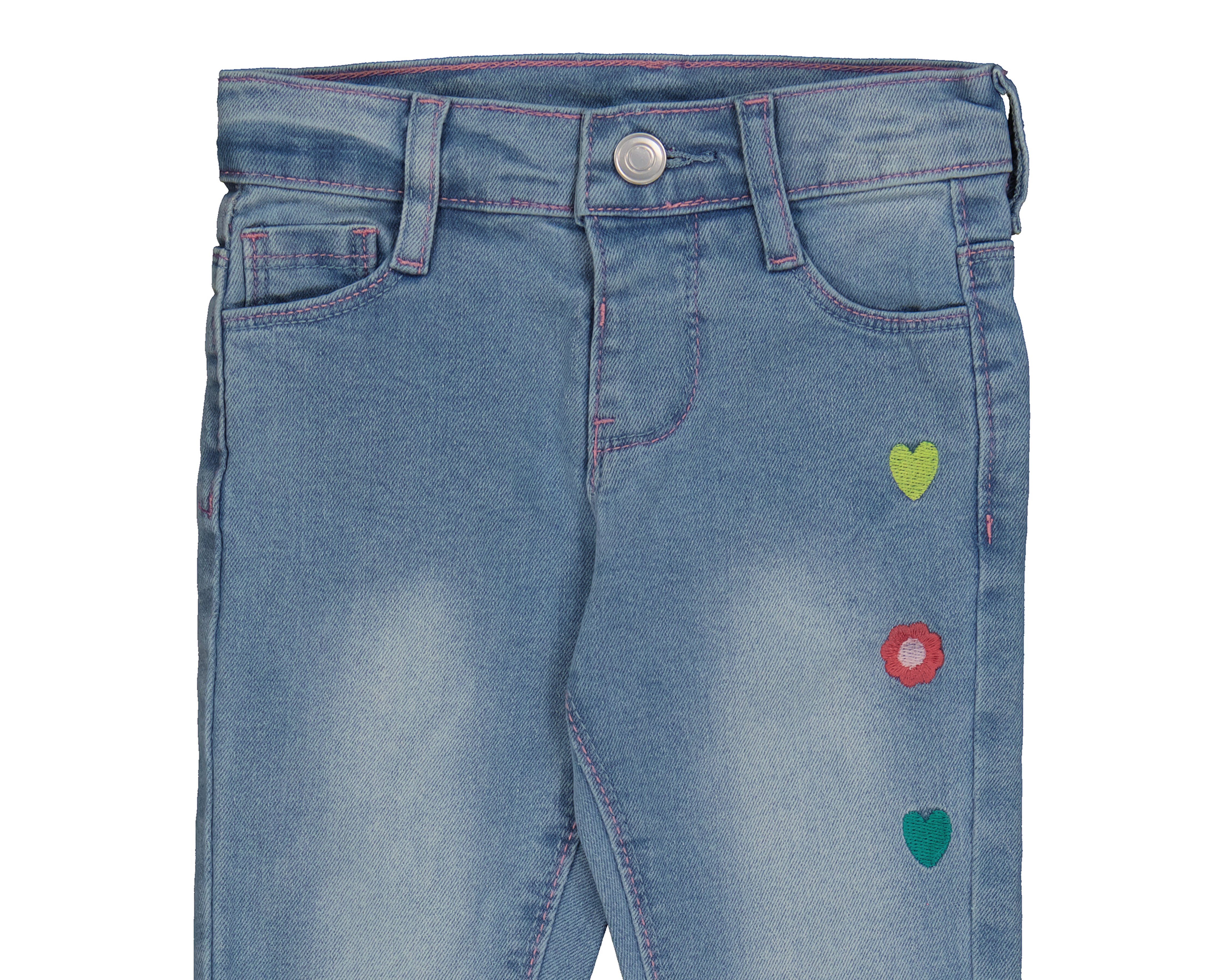 Foto 4 pulgar | Foto 3 | Pantalón para Bebé Niña Baby Colors con Bordados