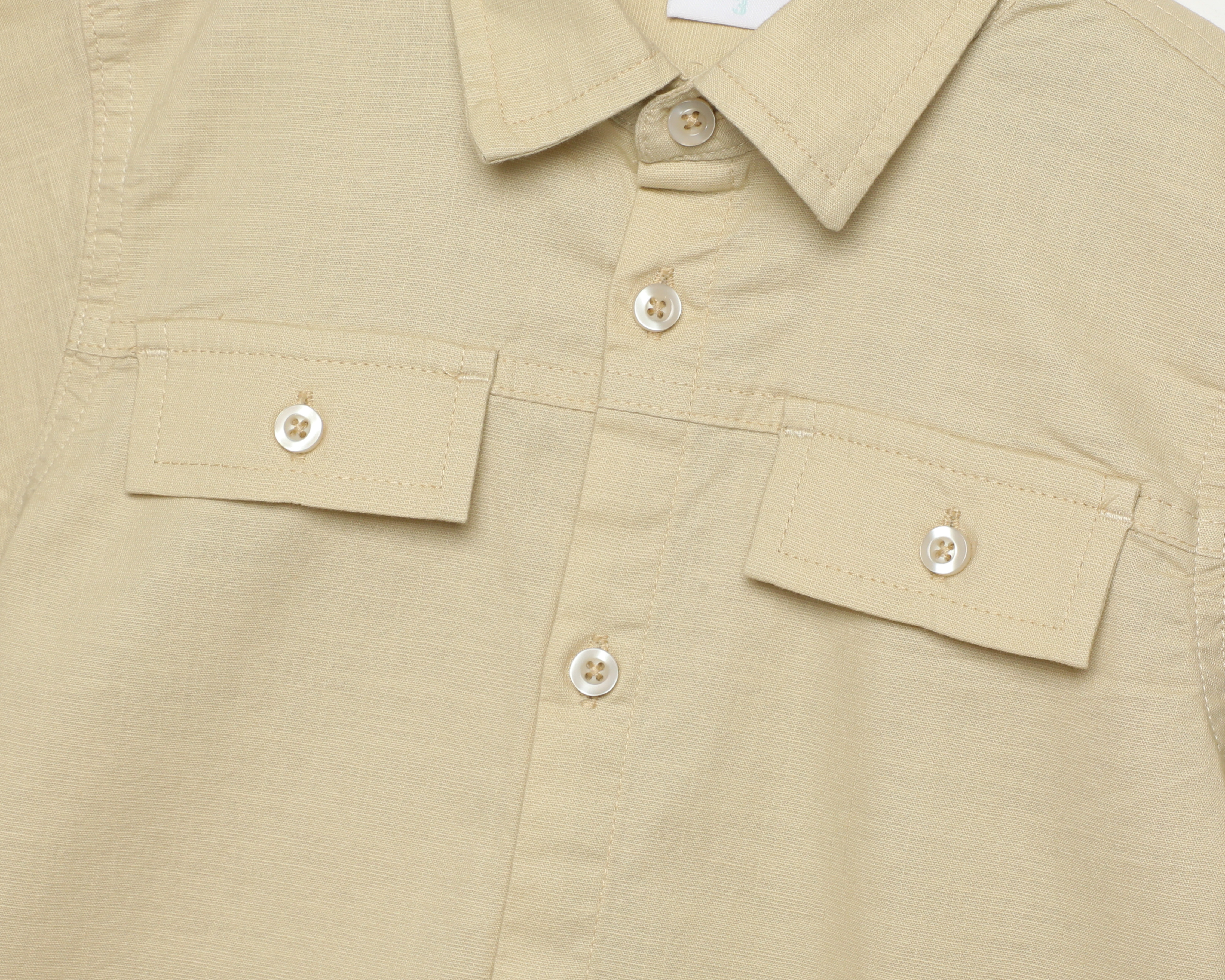 Foto 4 pulgar | Foto 3 | Camisa para Bebé Niño Baby Colors Manga Corta