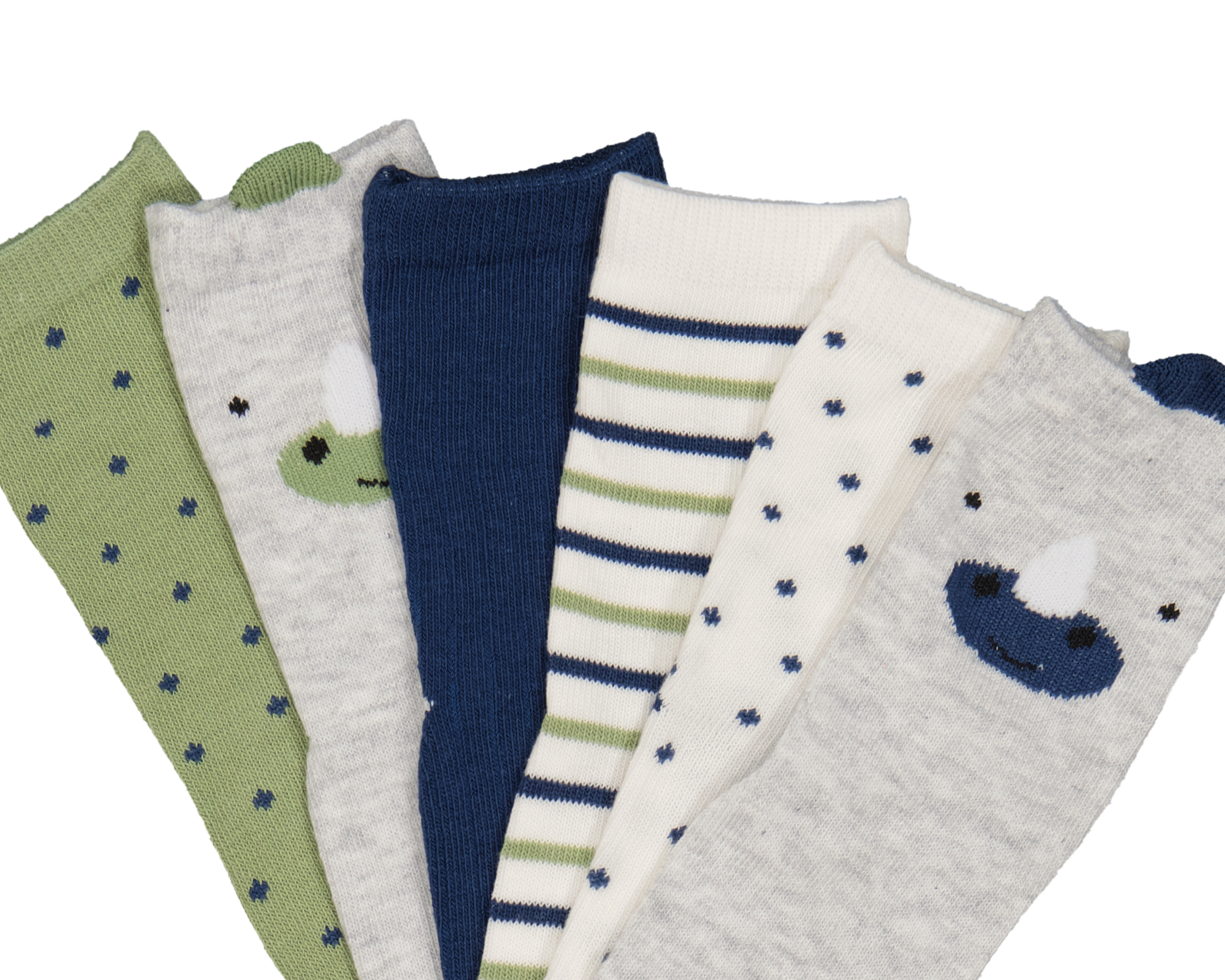 Foto 3 pulgar | Foto 2 | Calcetines para Bebé Niño Baby Colors 6 Pares