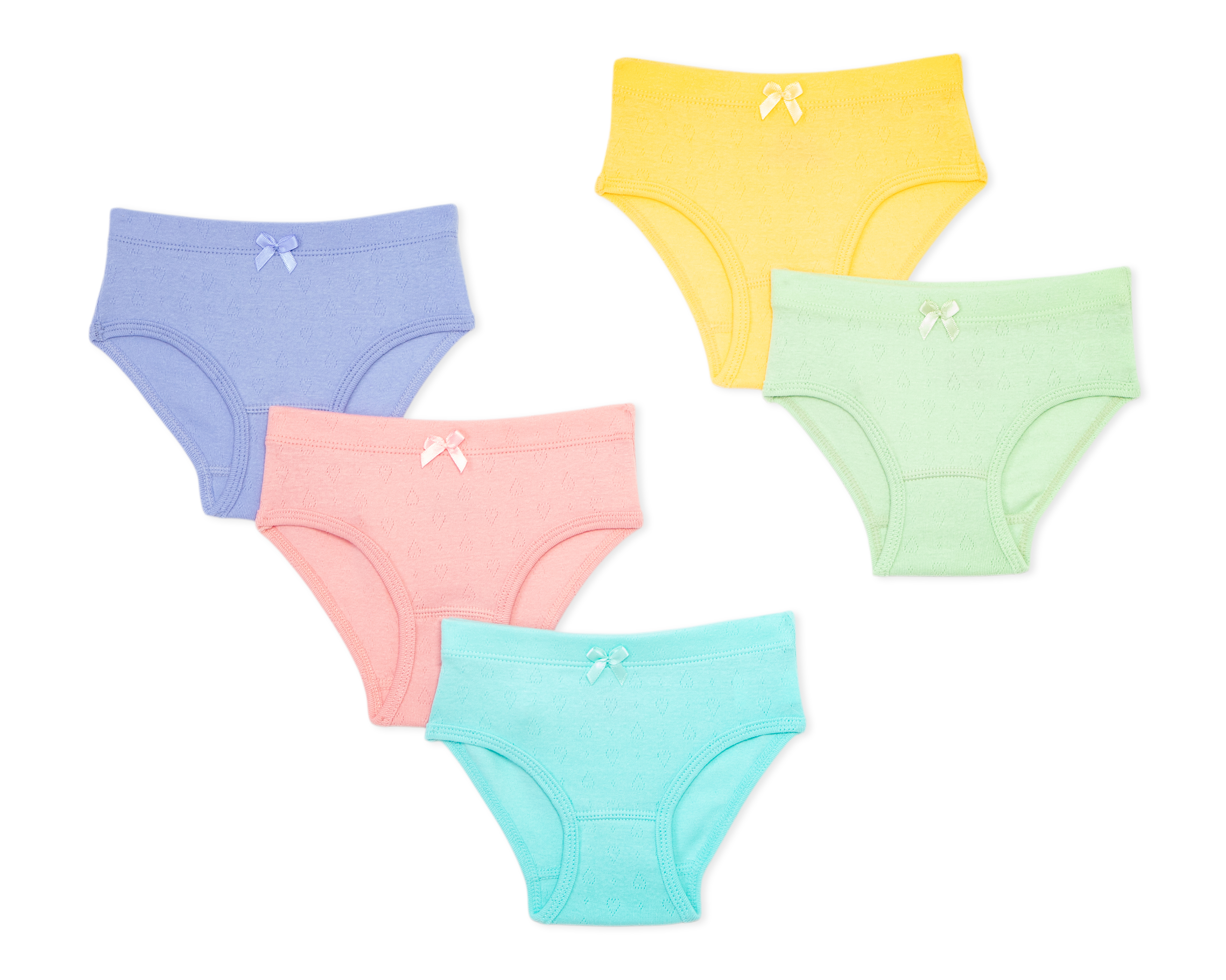 Pantaleta Baby Colors para Bebé Niña 5 Piezas