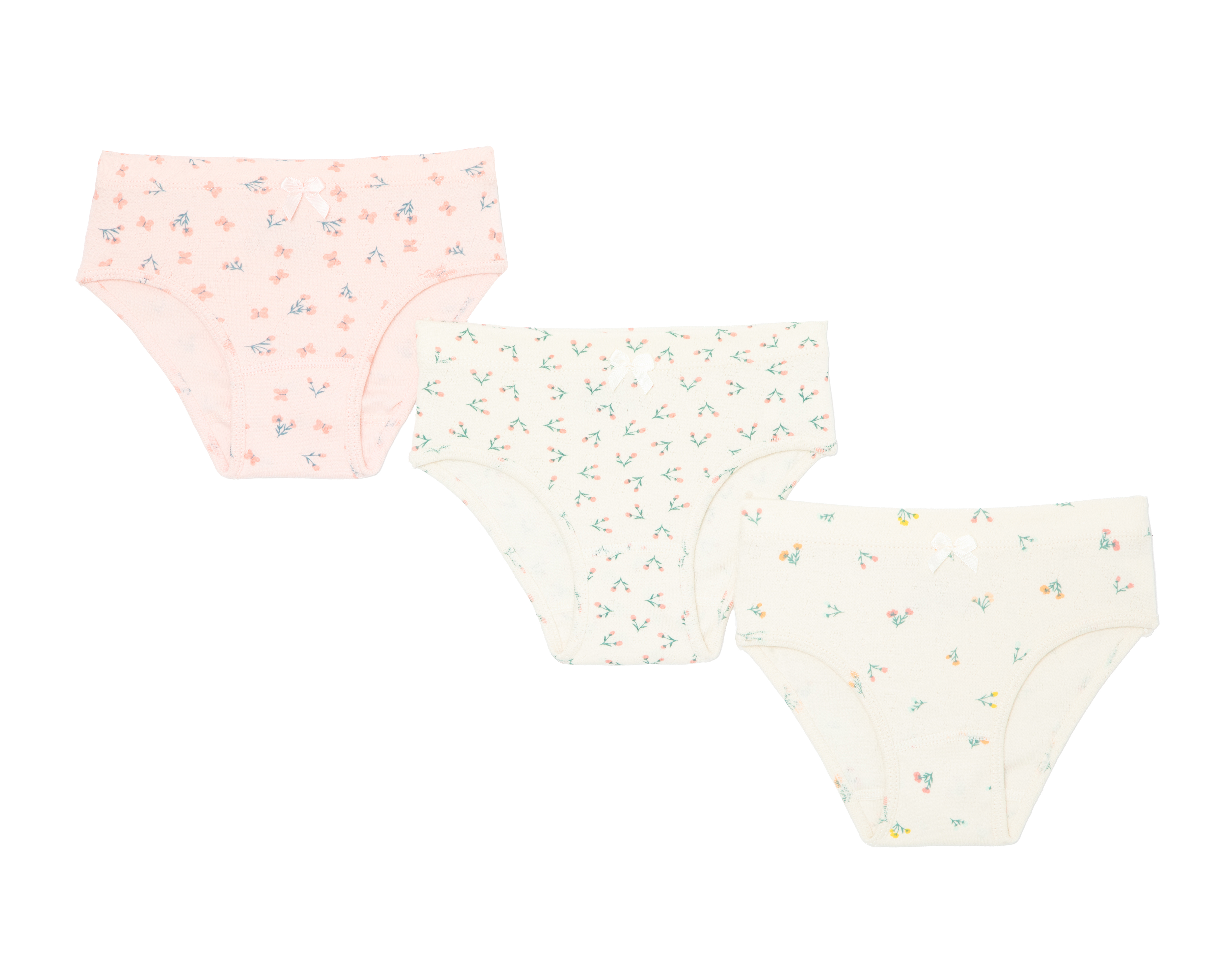 Foto 2 pulgar | Foto 1 | Pantaleta Baby Colors para Bebé Niña 3 Piezas