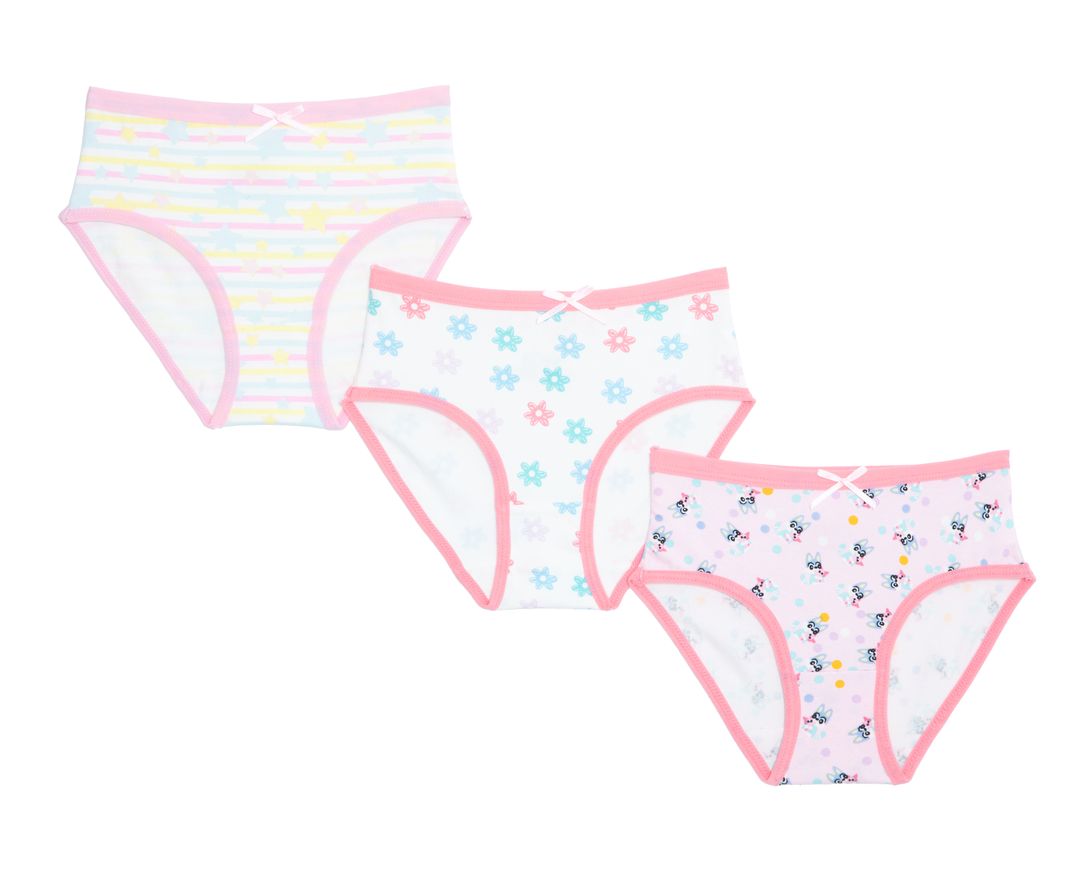 Foto 2 pulgar | Foto 1 | Pantaleta Baby Colors para Bebé Niña 3 Piezas