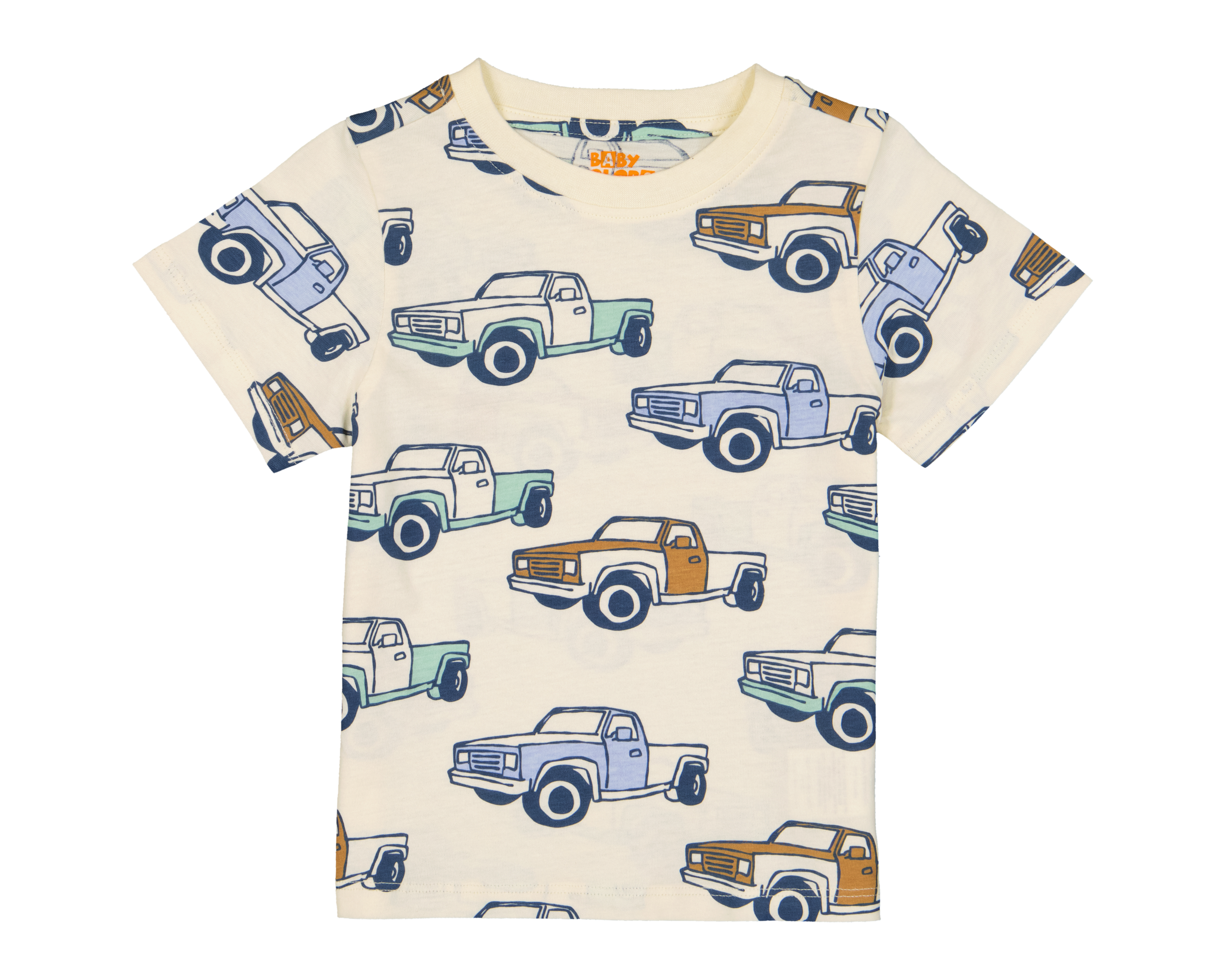 Foto 2 pulgar | Foto 1 | Playera para Bebé Niño Baby Colors de Algodón con Estampado