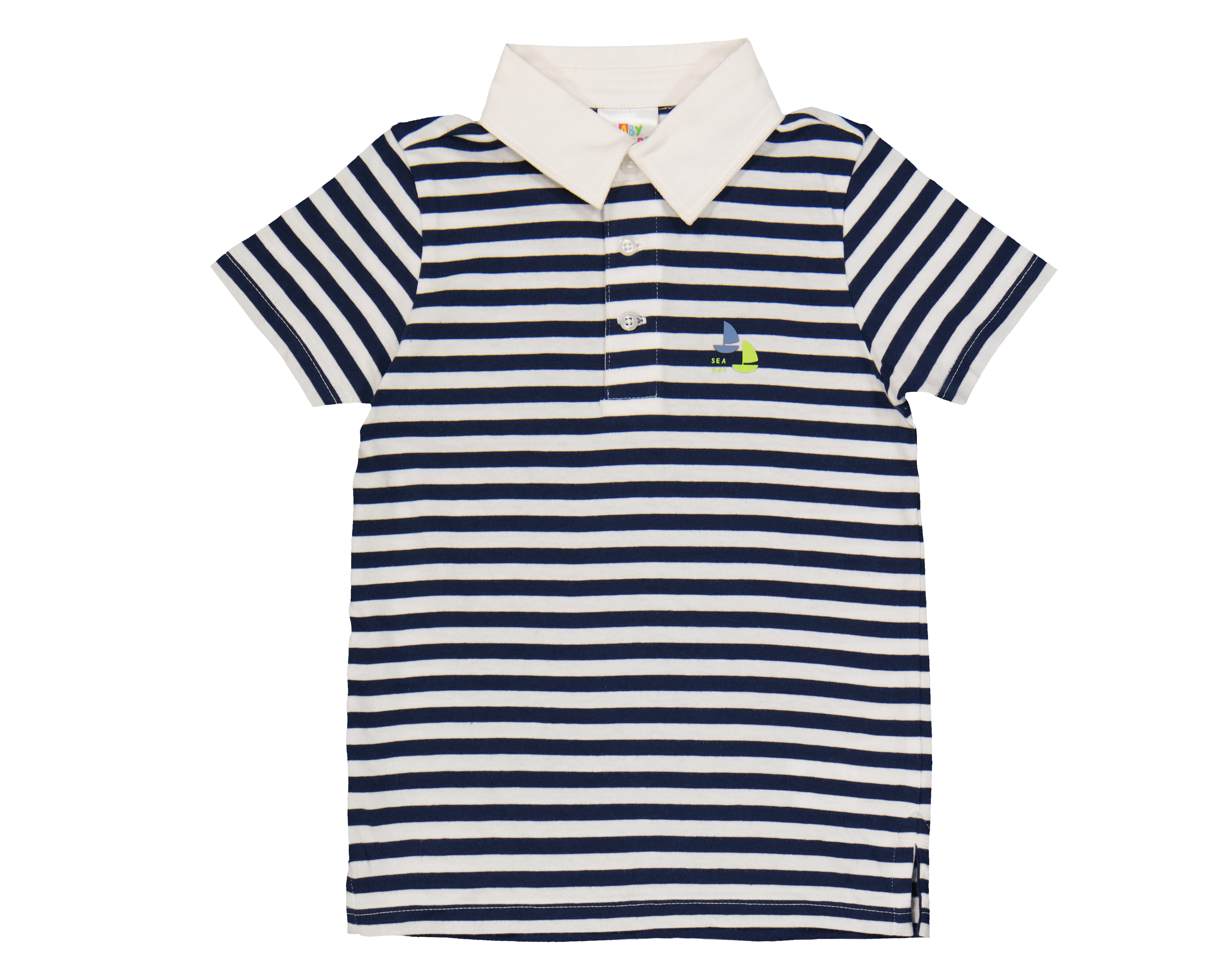 Foto 3 | Foto 3 | Playera de Algodón para Bebé Niño Baby Colors de Algodón 2 Piezas