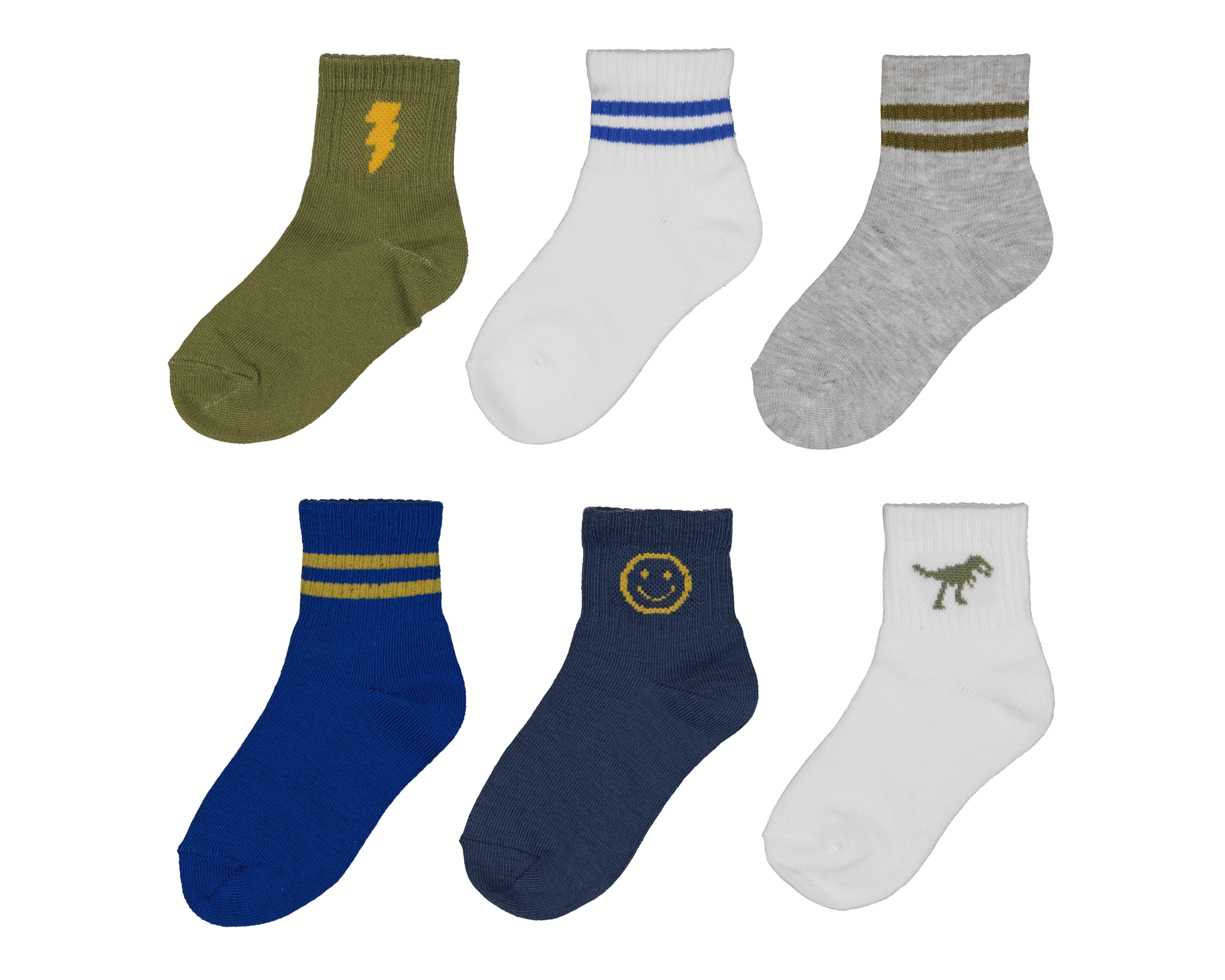 Calcetines para Bebé Niño Baby Colors 6 Pares