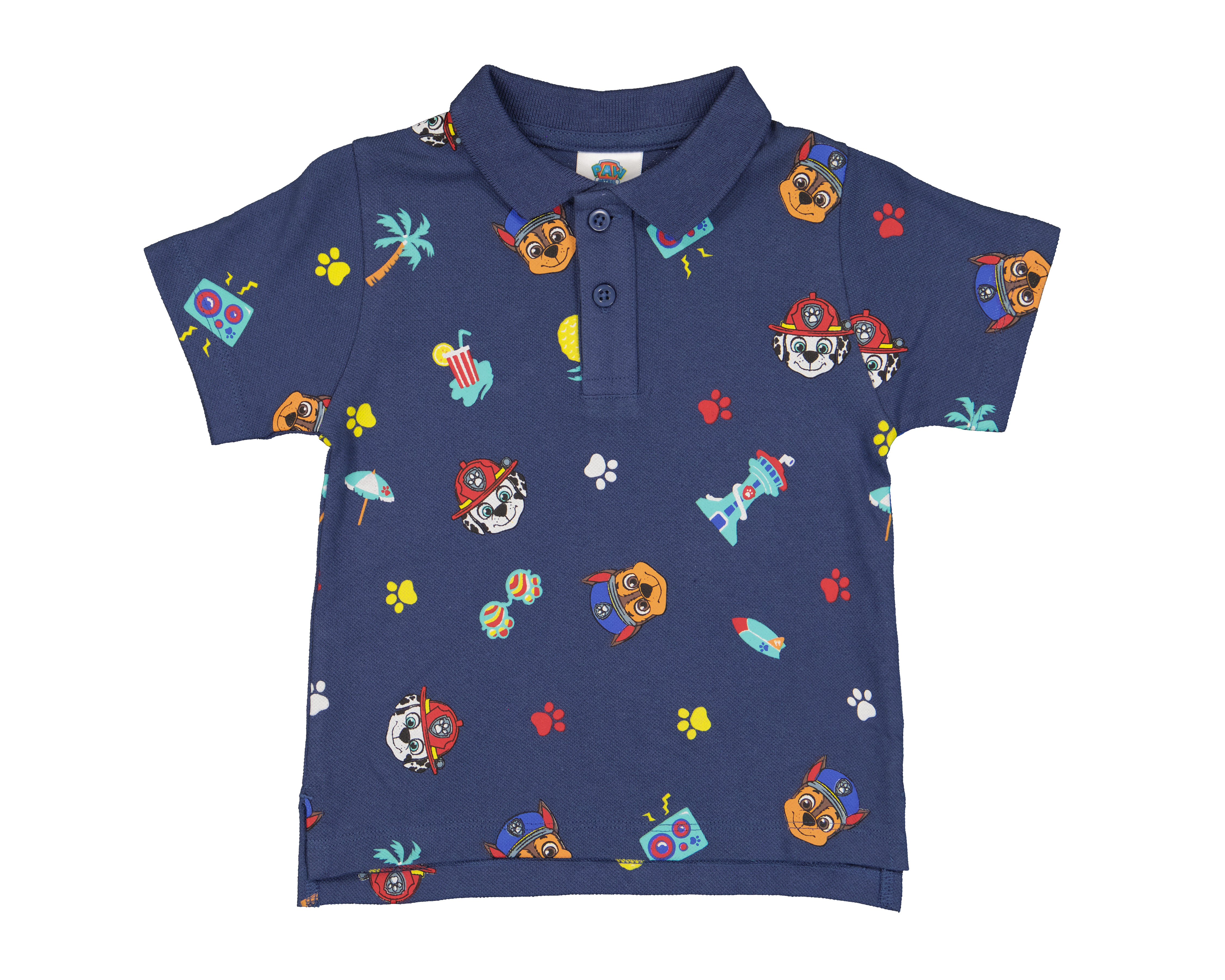 Playera para Bebé Niño Paw Patrol de Algodón con Estampado