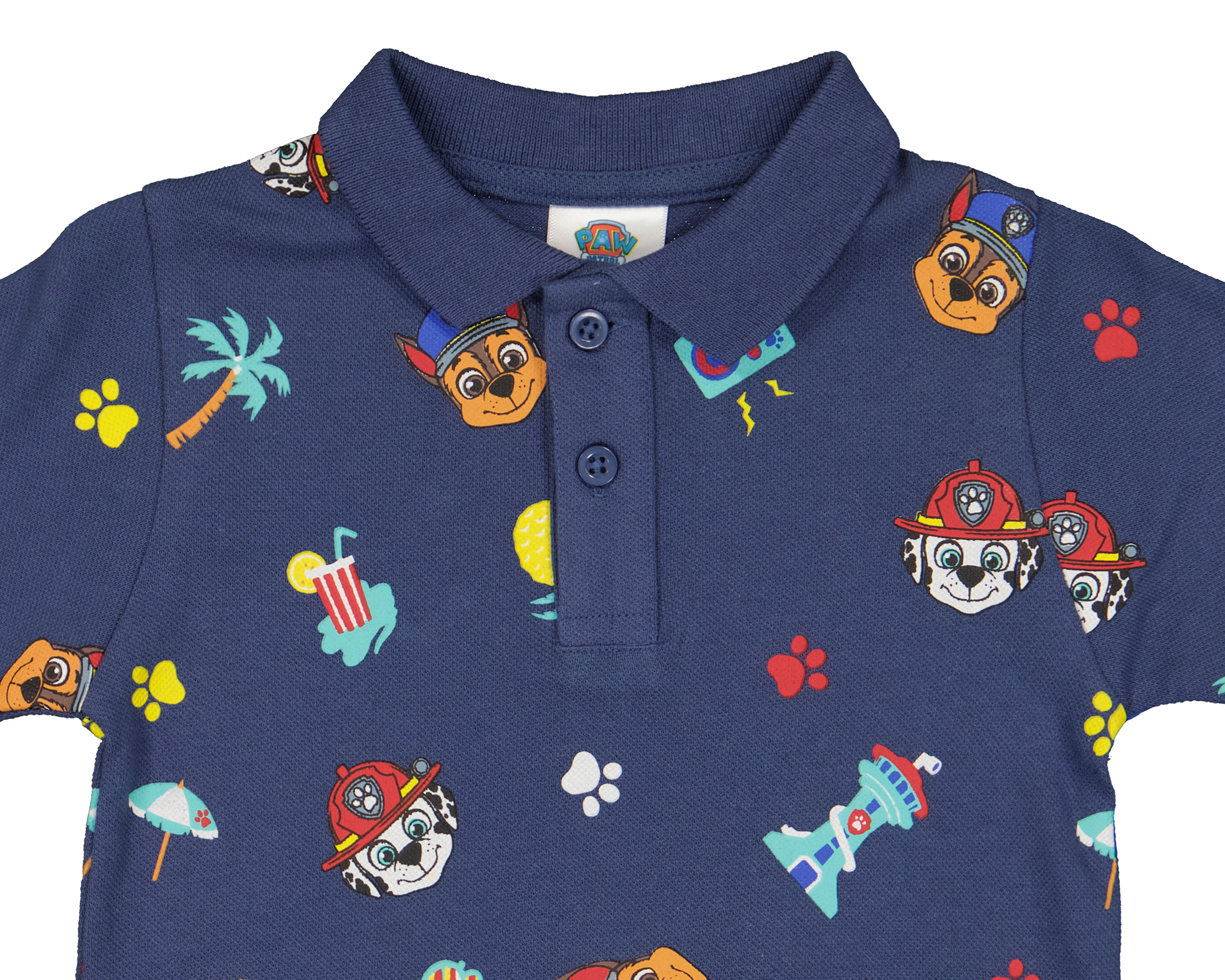 Foto 3 | Foto 3 | Playera para Bebé Niño Paw Patrol de Algodón con Estampado