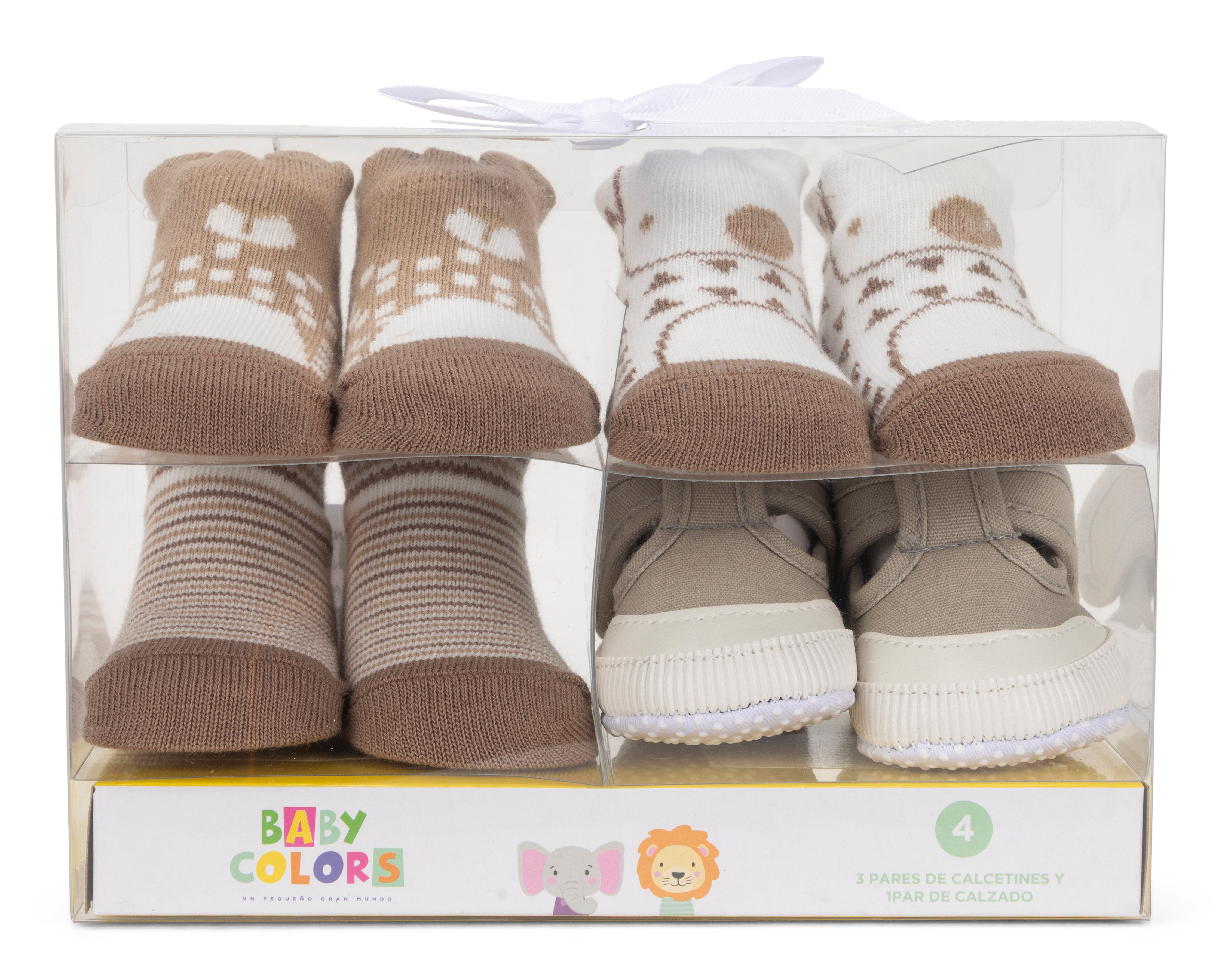 Calcetines para Bebé Niño Baby Colors 3 Pares y Calzado