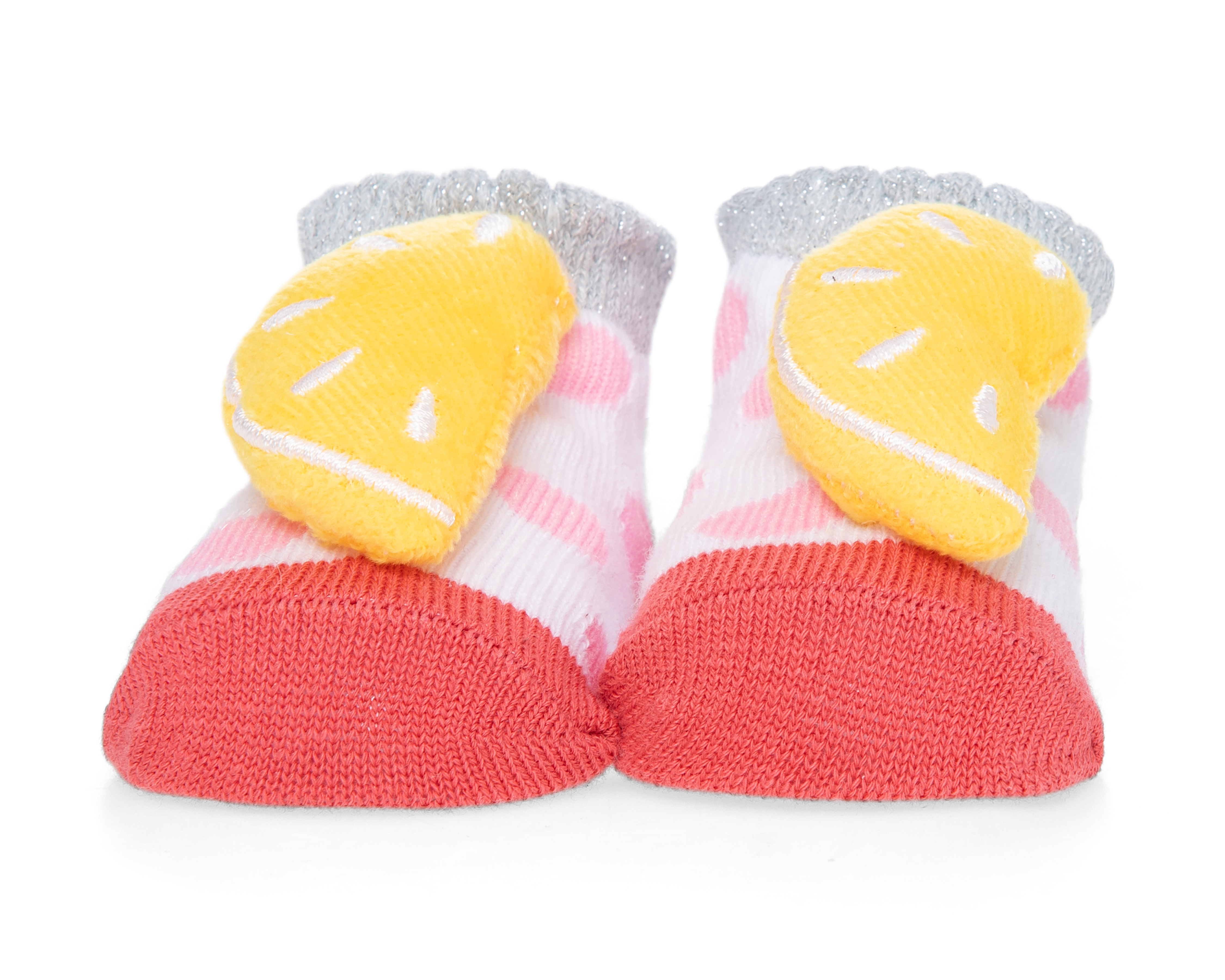 Foto 4 pulgar | Foto 3 | Calcetines para Bebé Niña Baby Colors 3 Pares con Babero