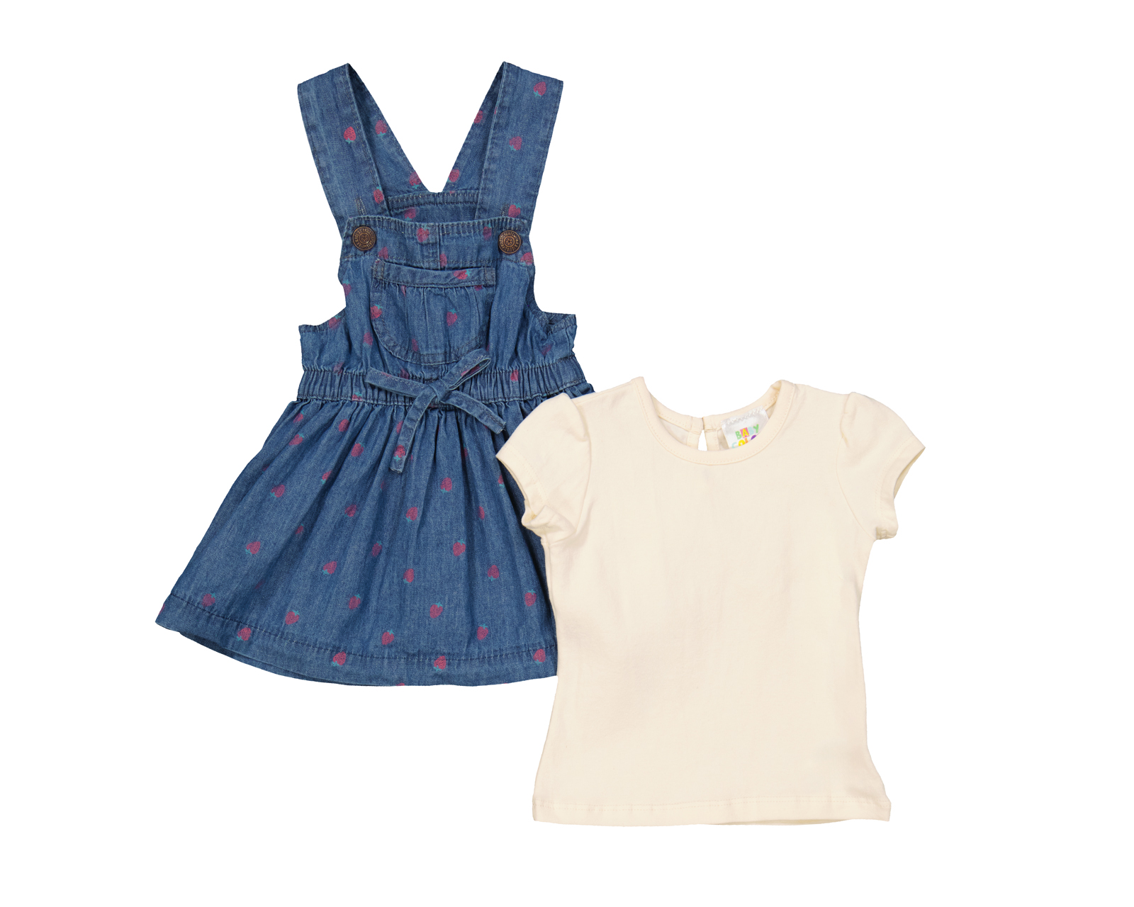 Foto 1 | Foto 1 | Vestido para Bebé Niña Baby Colors de Algodón con Playera