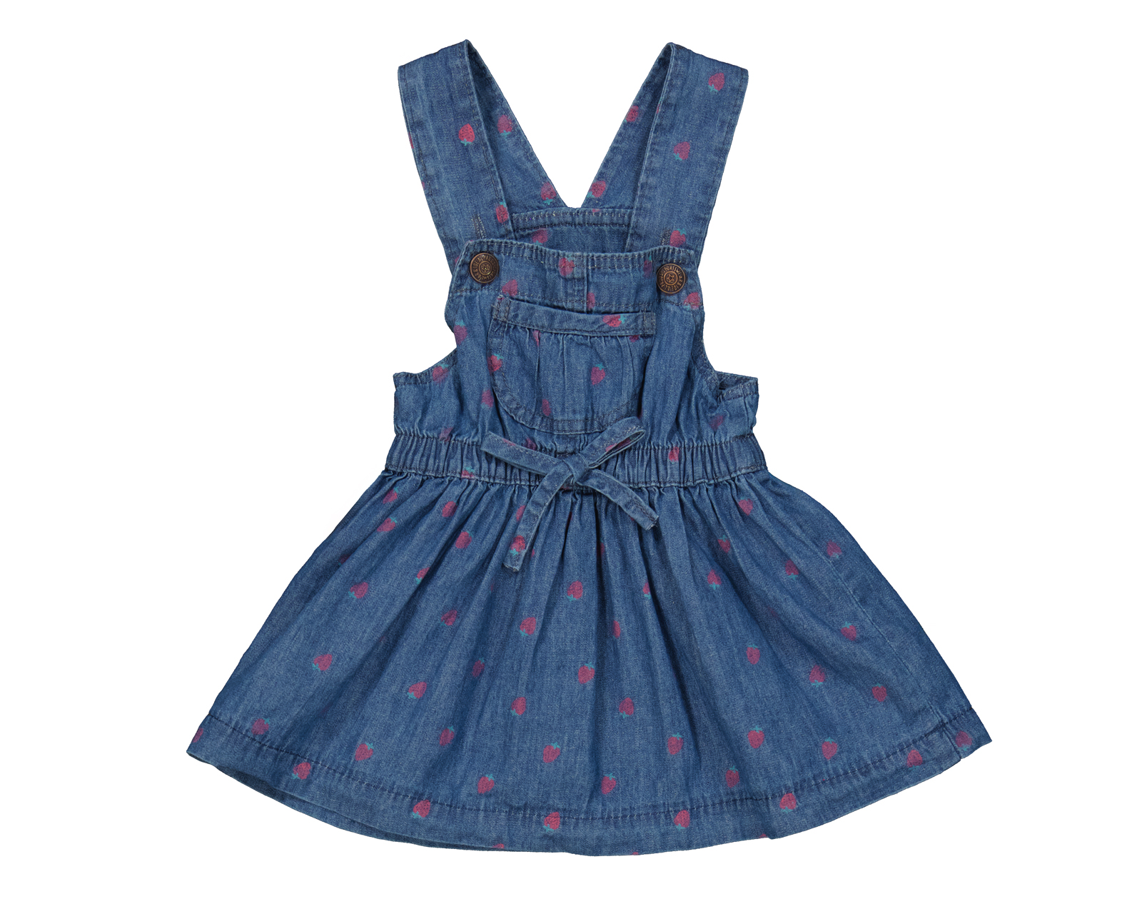 Foto 4 pulgar | Foto 3 | Vestido para Bebé Niña Baby Colors de Algodón con Playera