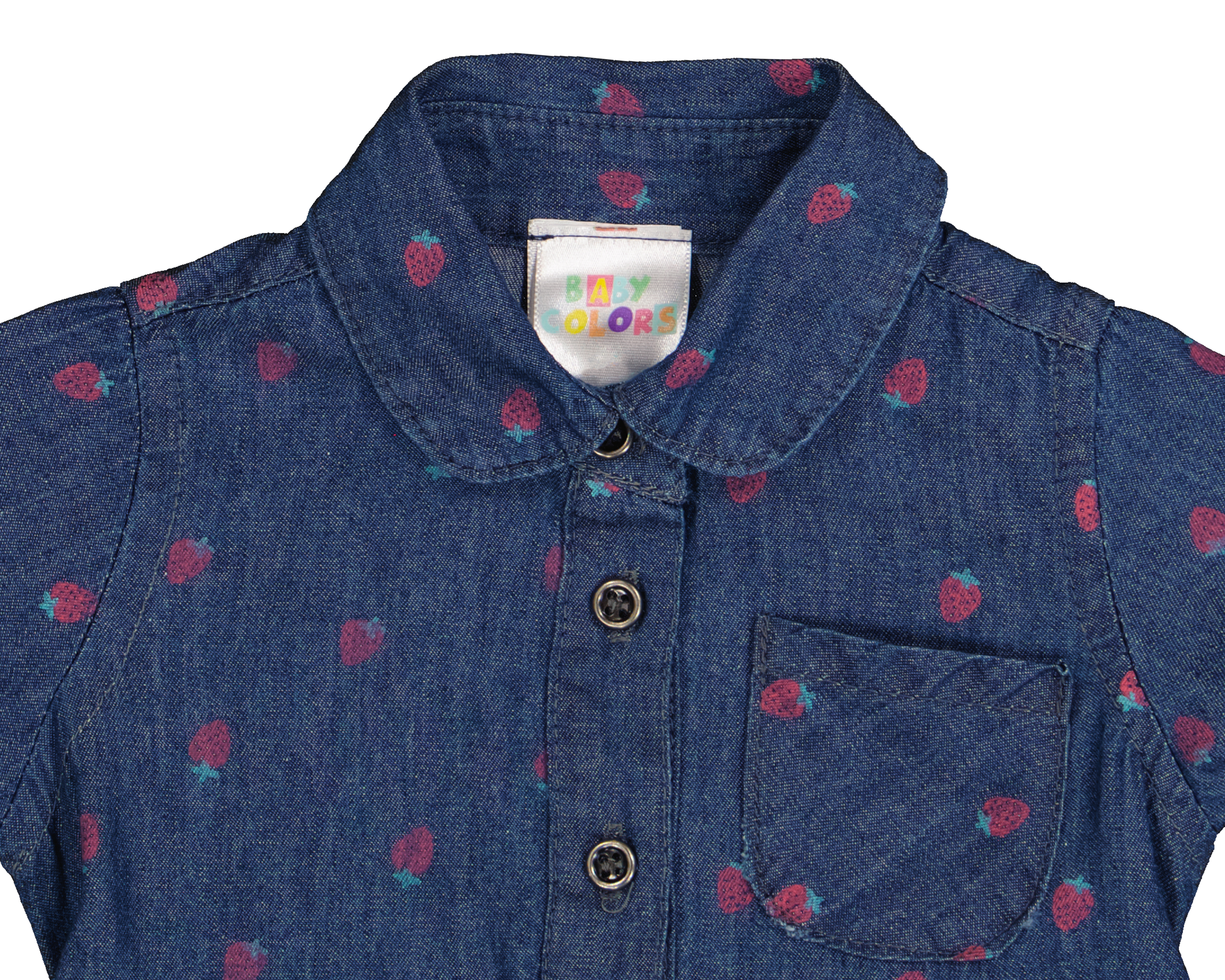 Foto 5 pulgar | Foto 4 | Vestido y Pantaleta para Bebé Niña Baby Colors de Algodón Estampado