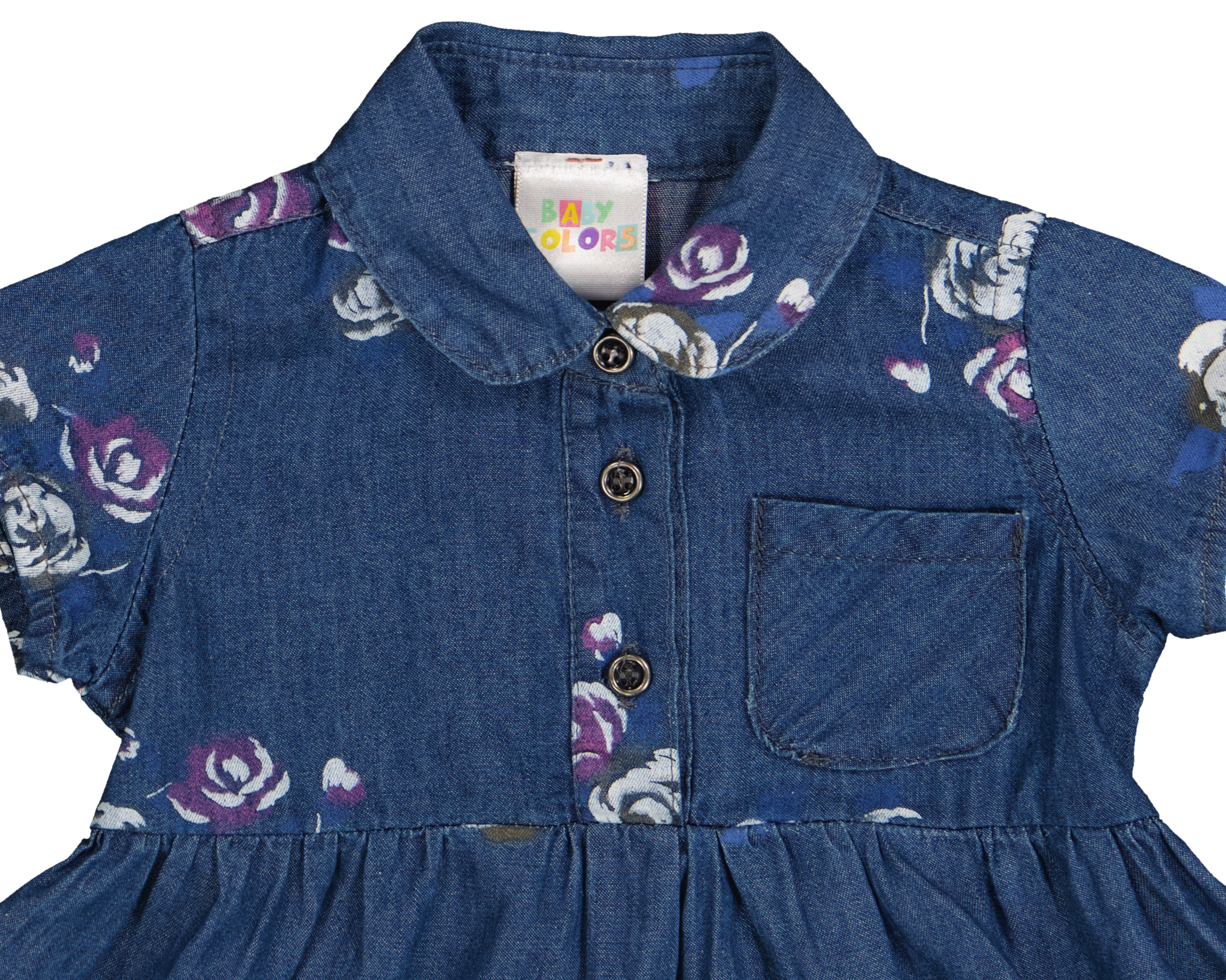 Foto 4 | Foto 4 | Vestido con Calzón para Bebé Niña Baby Colors de Algodón 2 Piezas