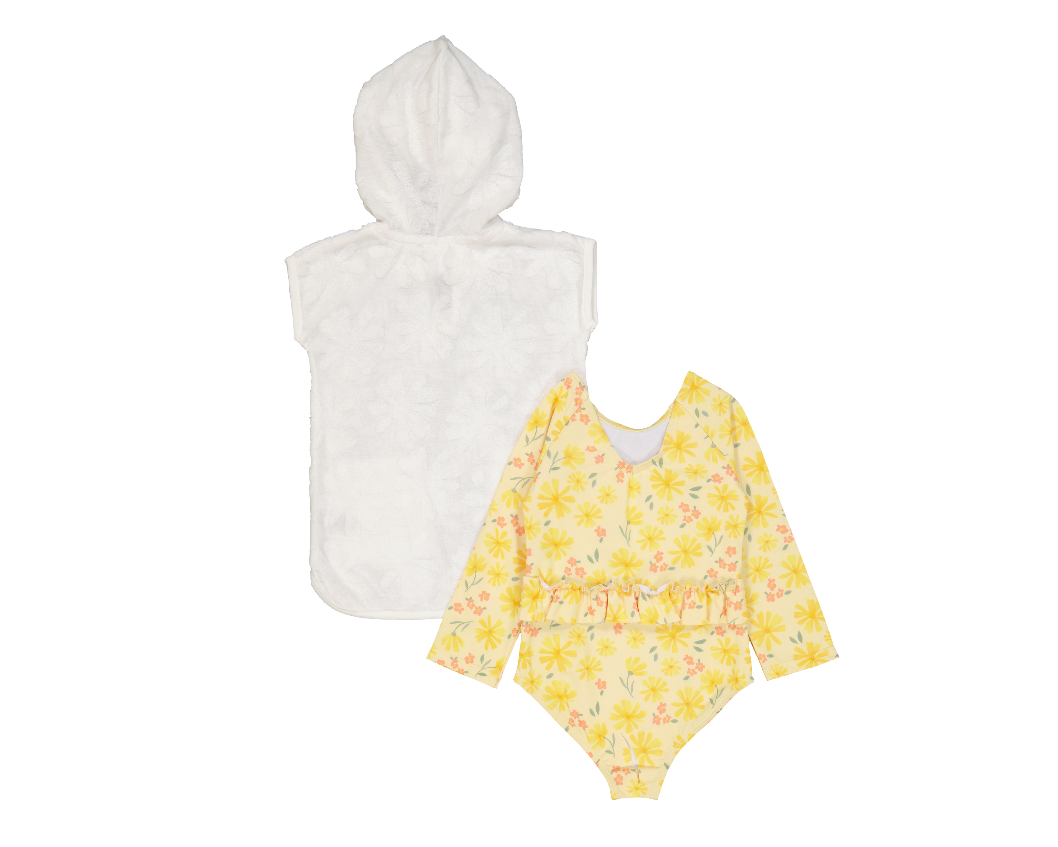 Foto 2 | Foto 2 | Traje de Baño y Toalla con Capucha para Bebé Niña Rio Beach Estampado