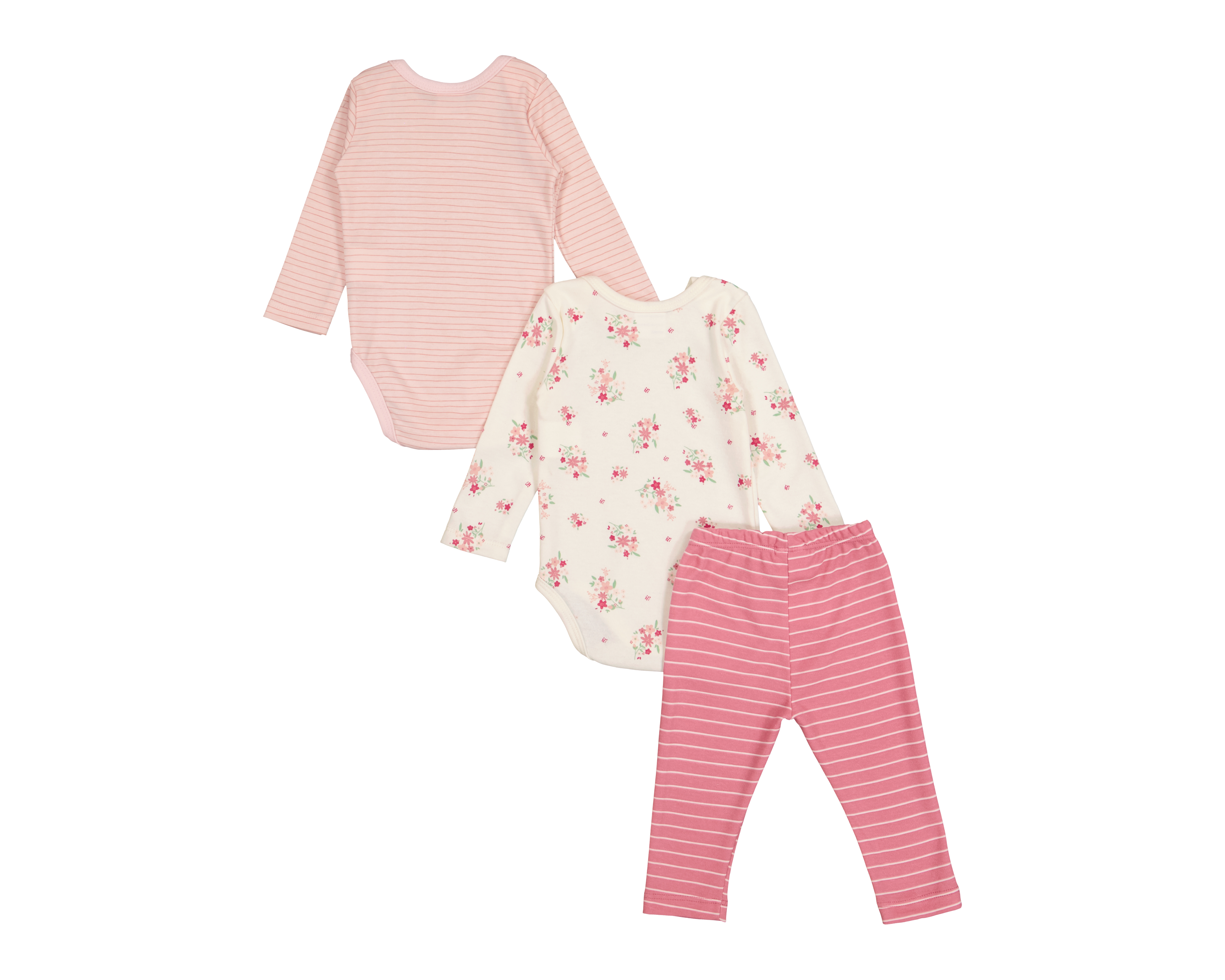 Foto 2 | Foto 2 | Conjunto para Bebé Niña Baby Colors 3 Piezas