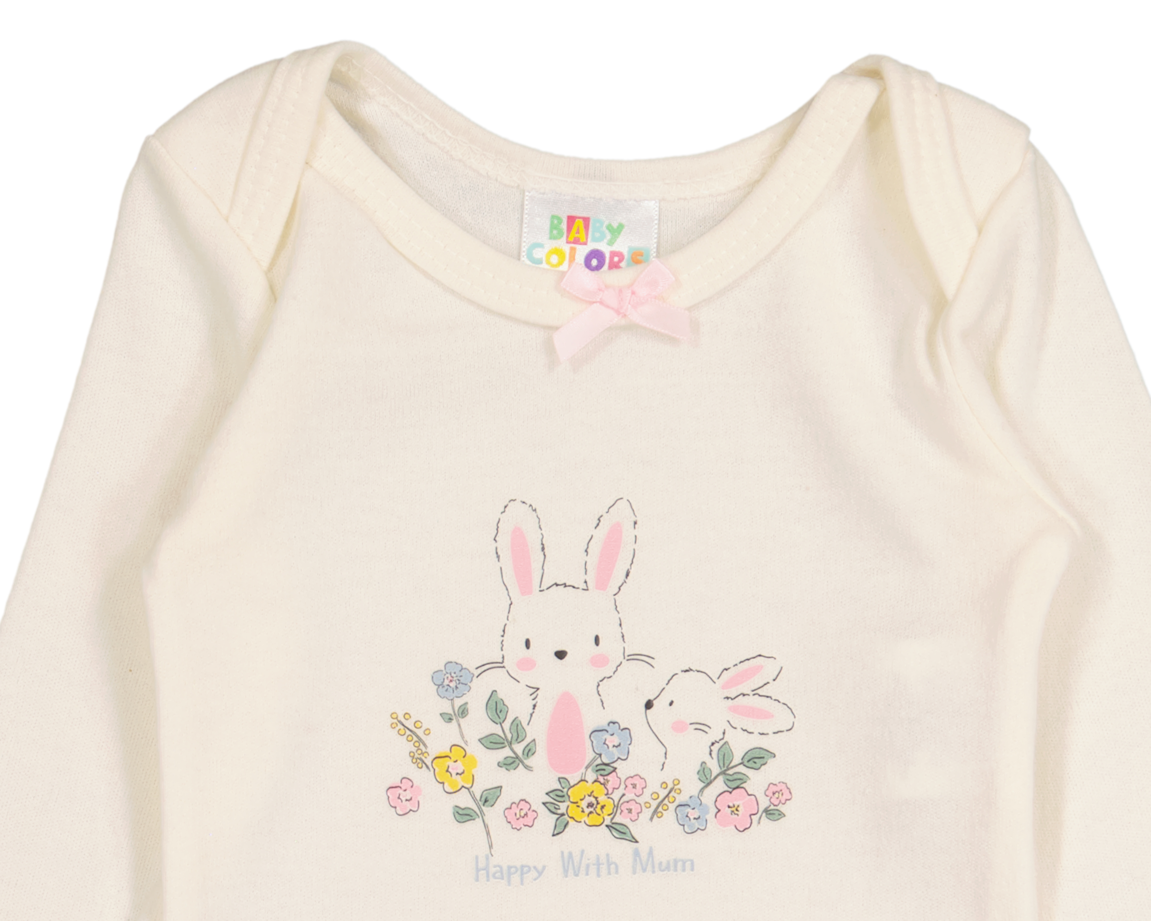 Foto 3 | Foto 3 | Conjunto para Bebé Niña Baby Colors 3 Piezas