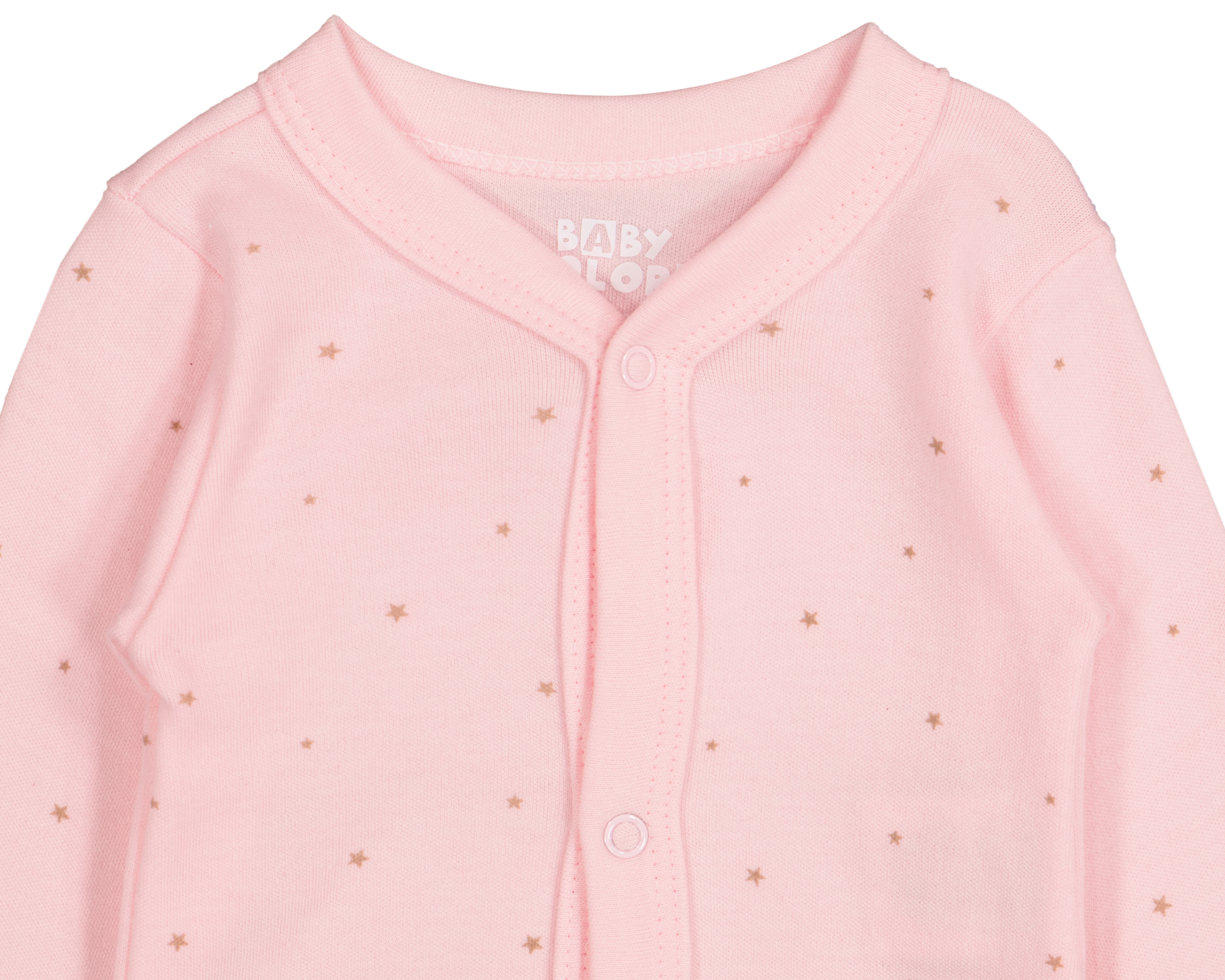 Foto 4 pulgar | Foto 3 | Mameluco para Bebé Niña Baby Colors Rosa