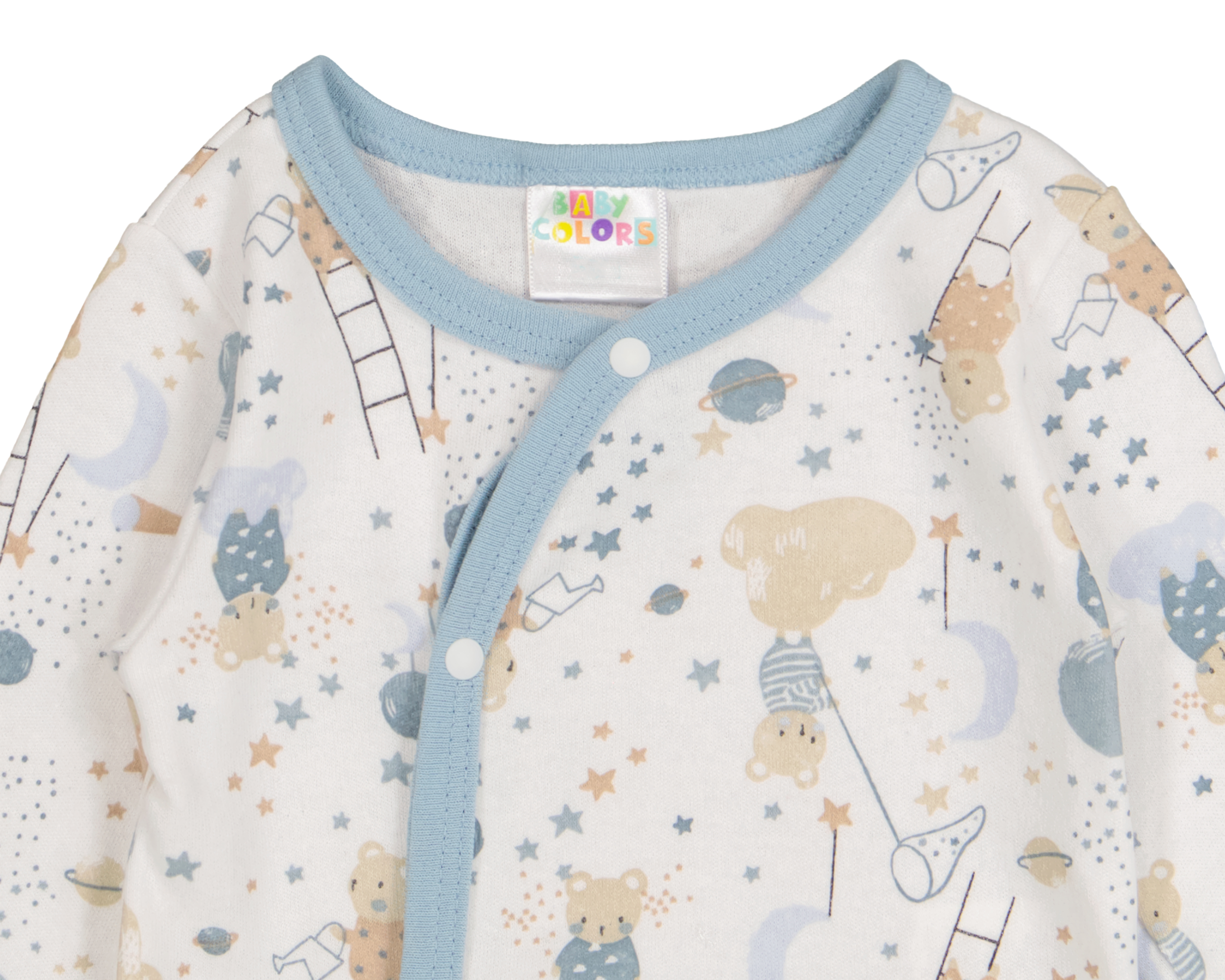 Foto 4 pulgar | Foto 3 | Mameluco para Bebé Niño Baby Colors Estampado