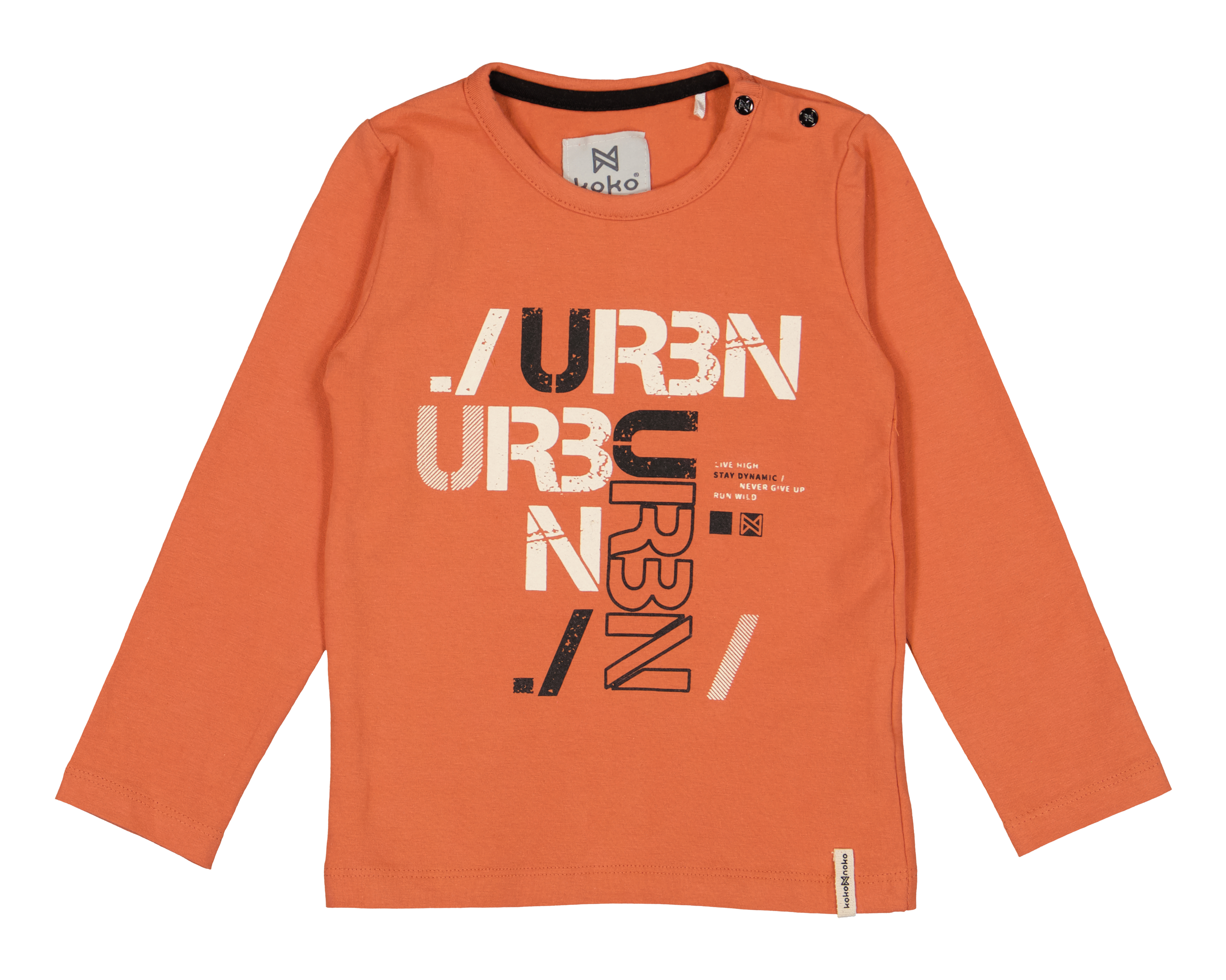 Playera para Bebé Niño Koko Noko Manga Larga