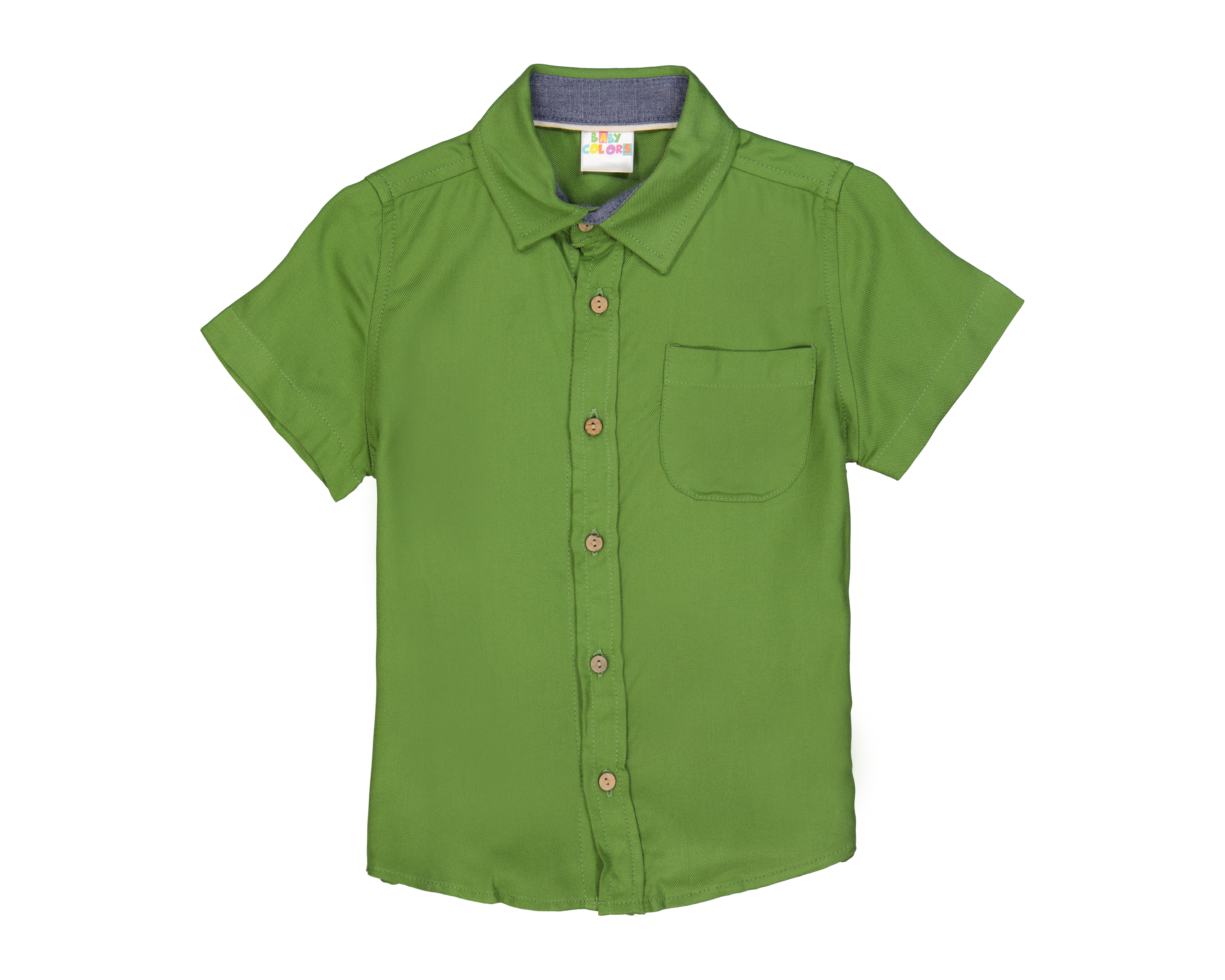 Foto 2 pulgar | Foto 1 | Camisa para Bebé Baby Colors Verde