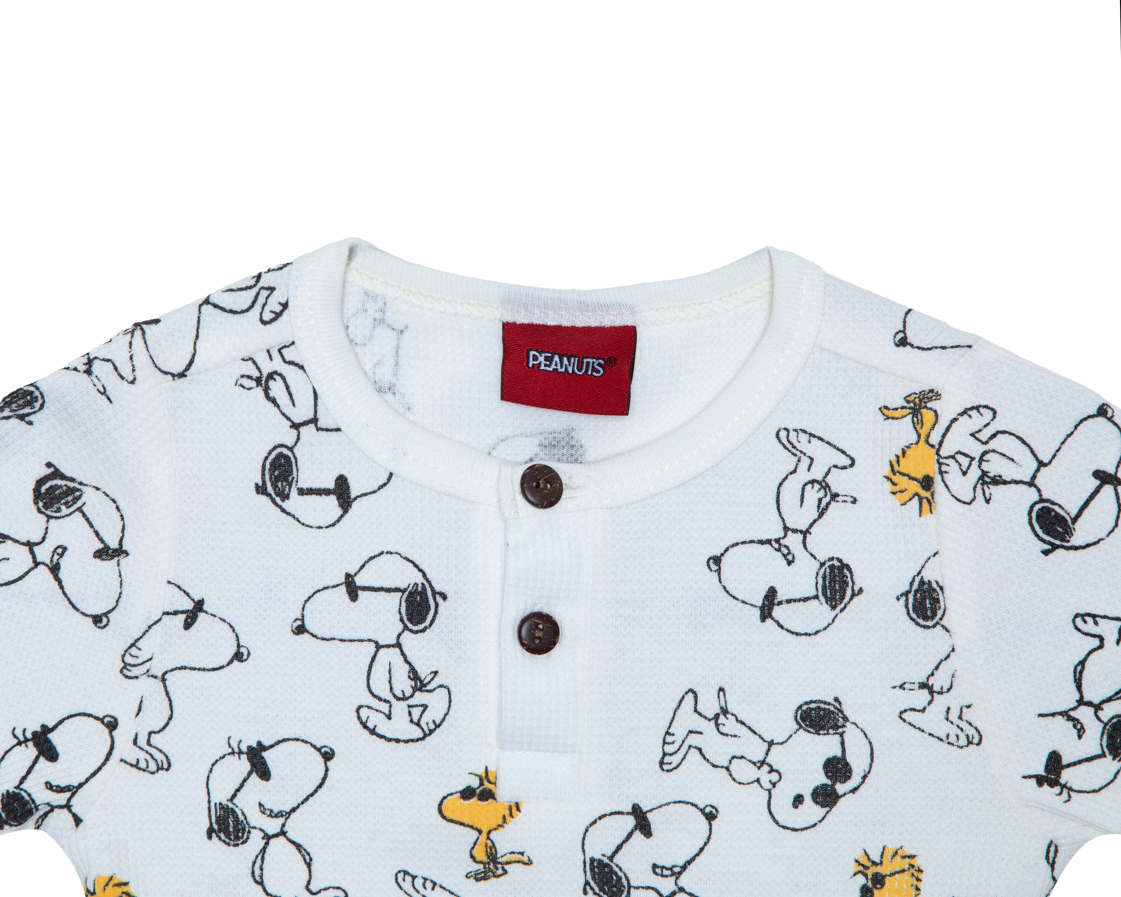 Foto 4 pulgar | Foto 3 | Playera para Bebé Niño Peanuts Manga Larga