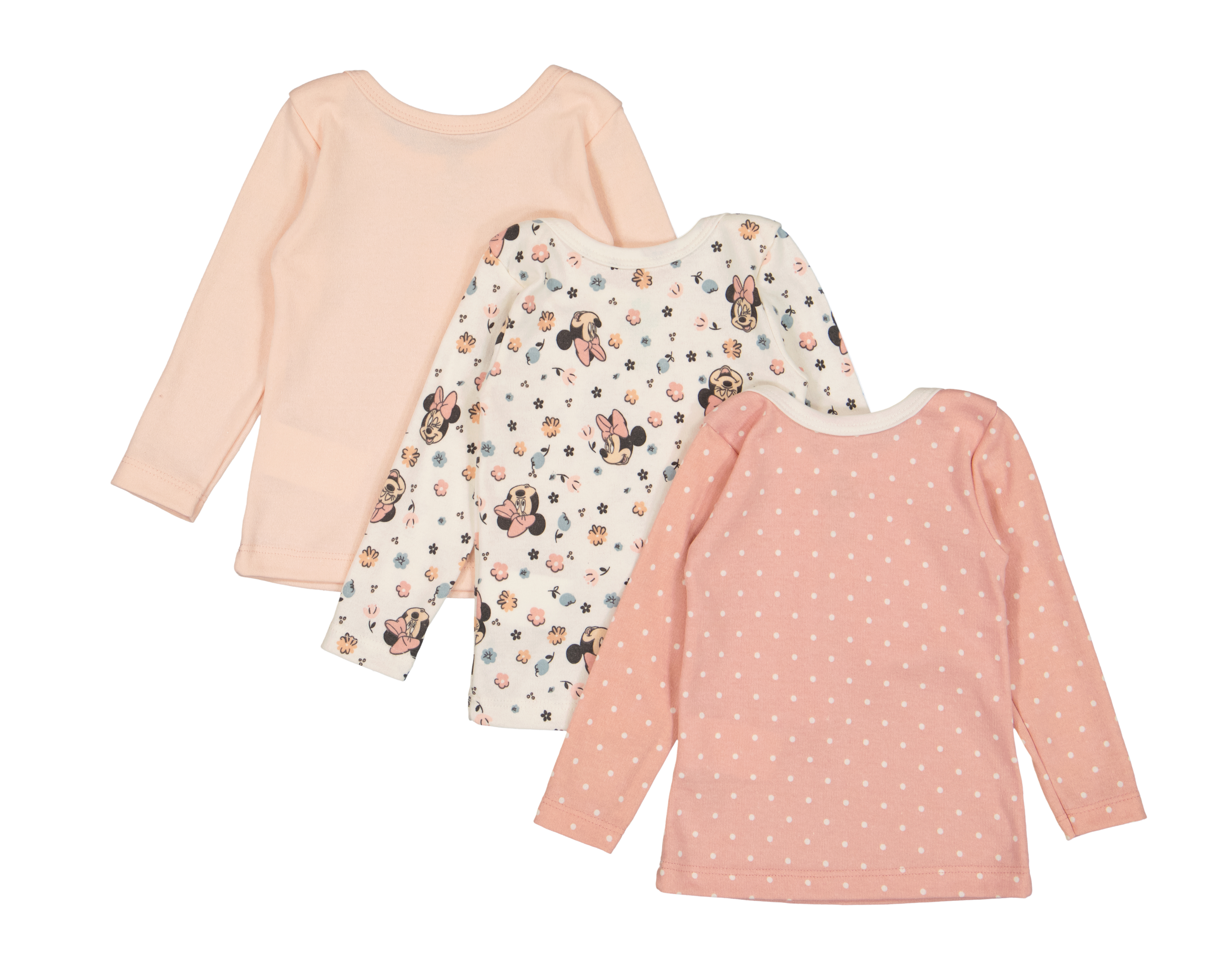 Foto 2 | Foto 2 | Camiseta Minnie Mouse Disney Baby para Bebé Niña 3 Piezas
