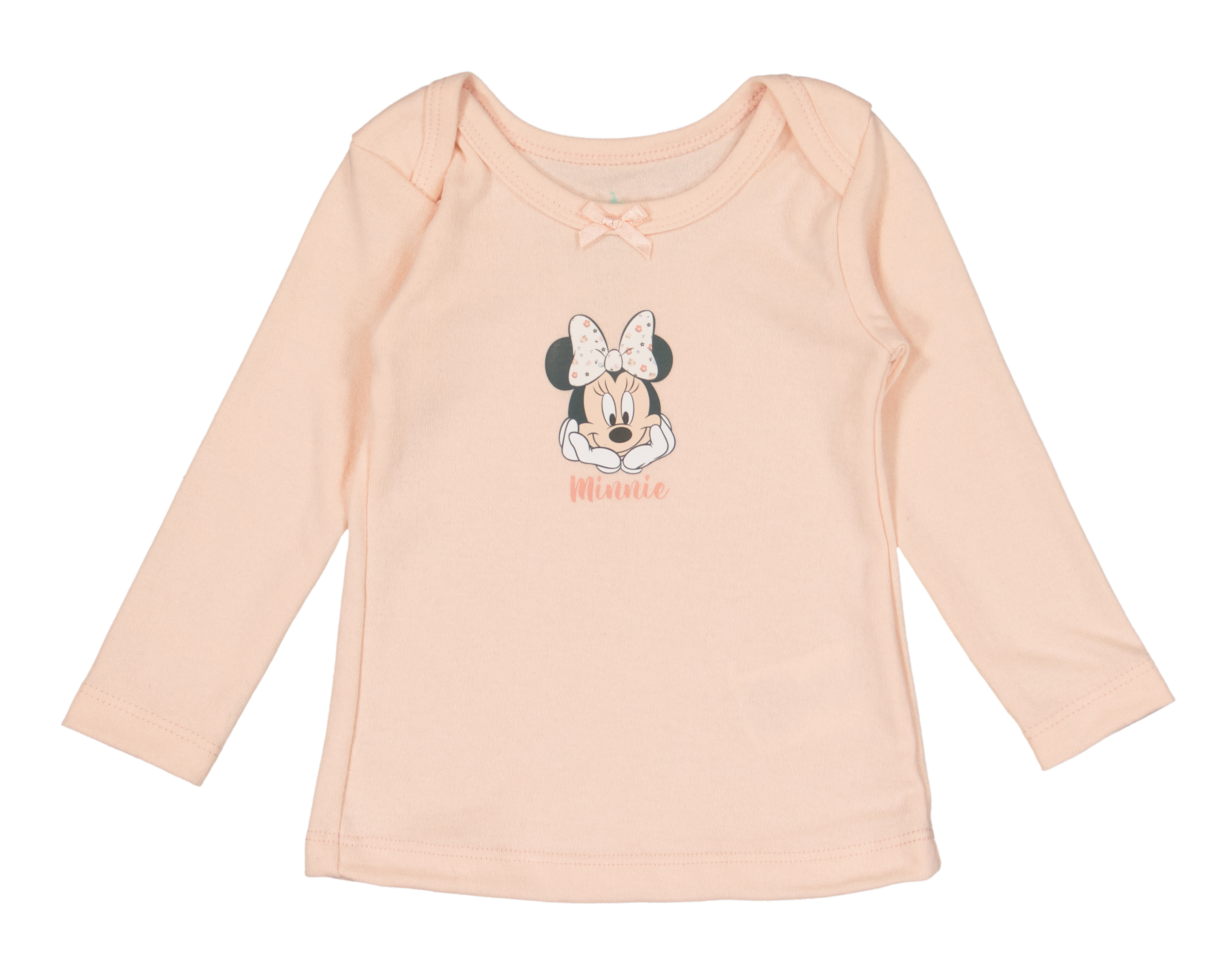 Foto 3 | Foto 3 | Camiseta Minnie Mouse Disney Baby para Bebé Niña 3 Piezas