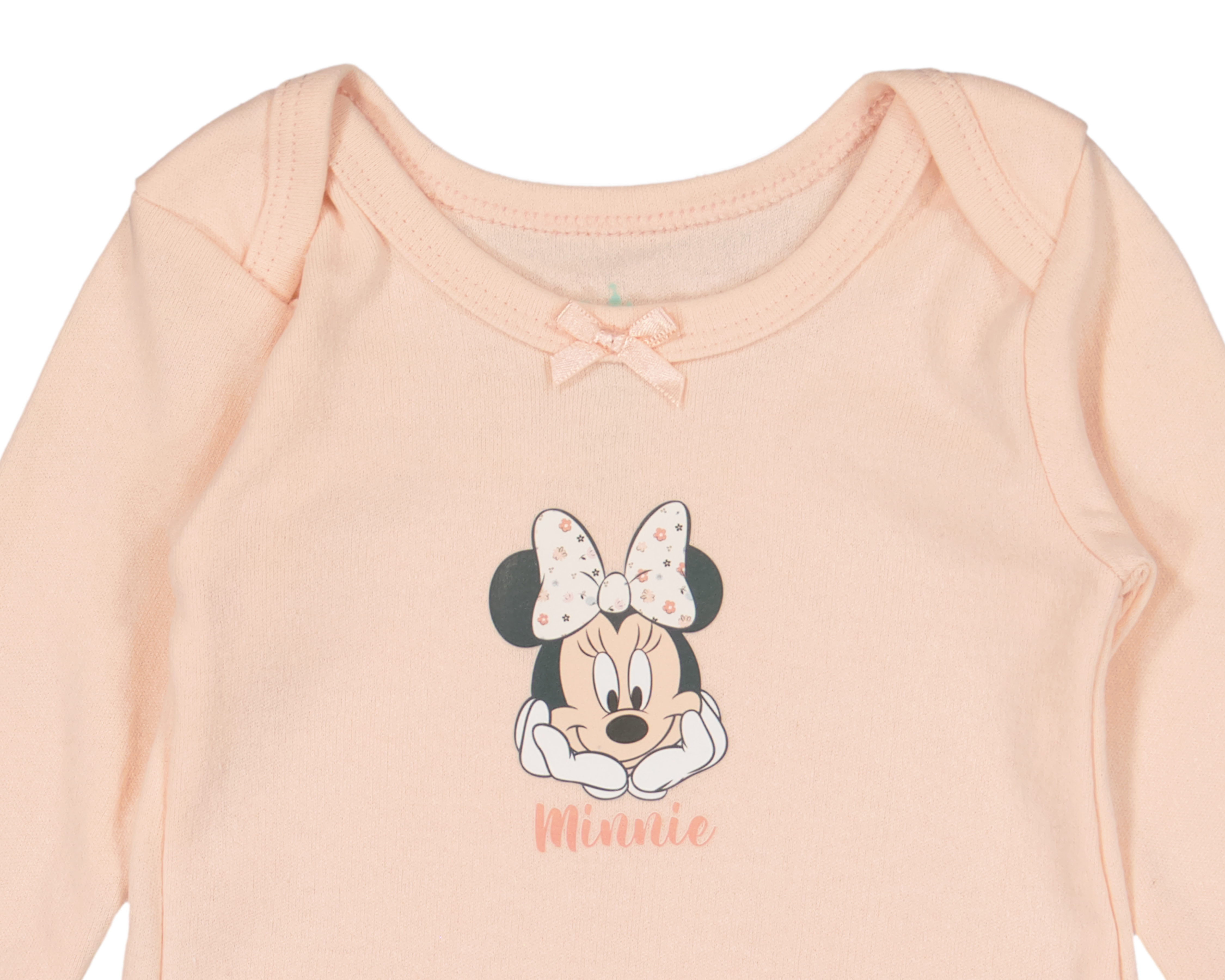 Foto 5 pulgar | Foto 4 | Camiseta Minnie Mouse Disney Baby para Bebé Niña 3 Piezas