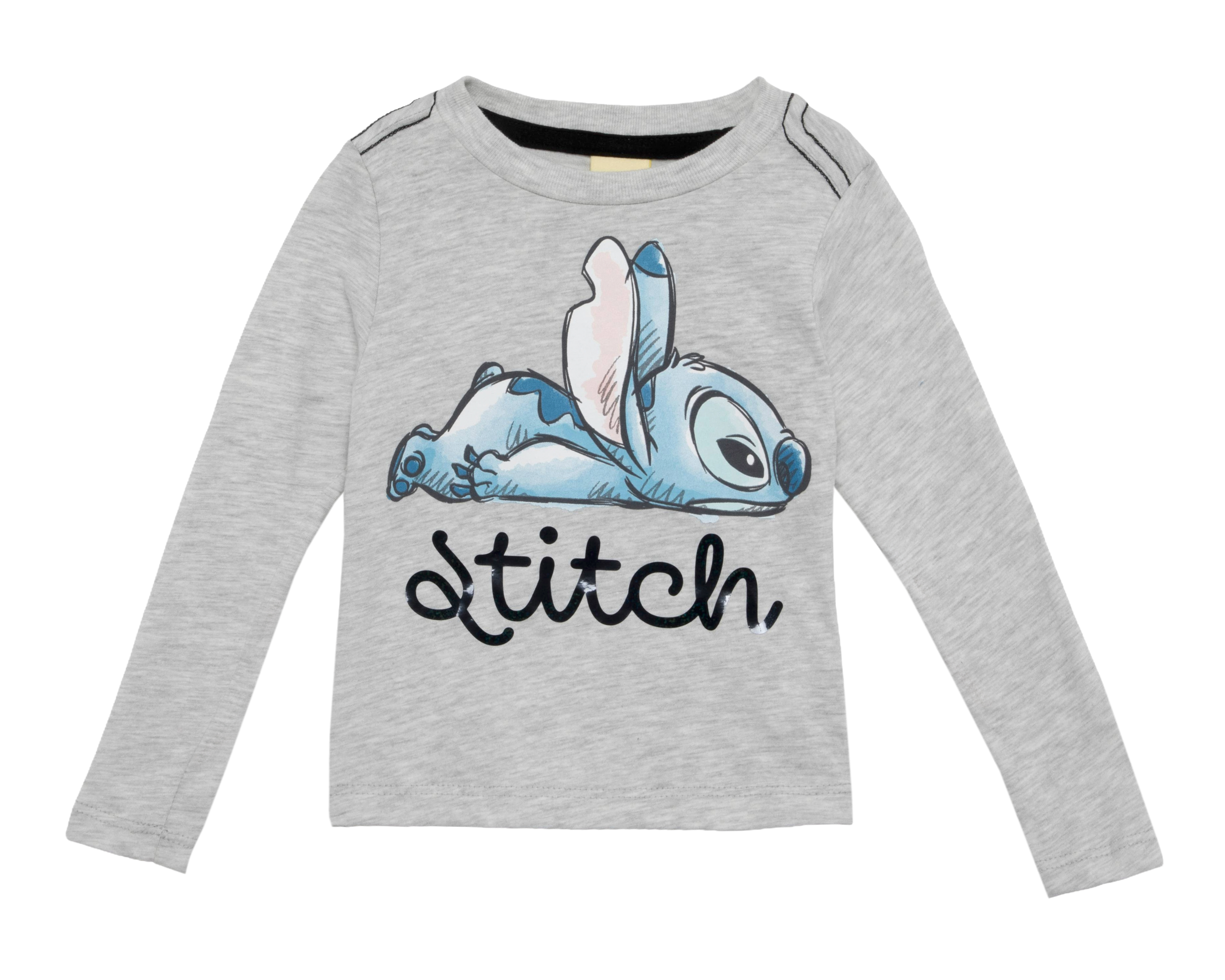 Foto 2 pulgar | Foto 1 | Playera para Bebé Niño Disney Stitch Manga Larga