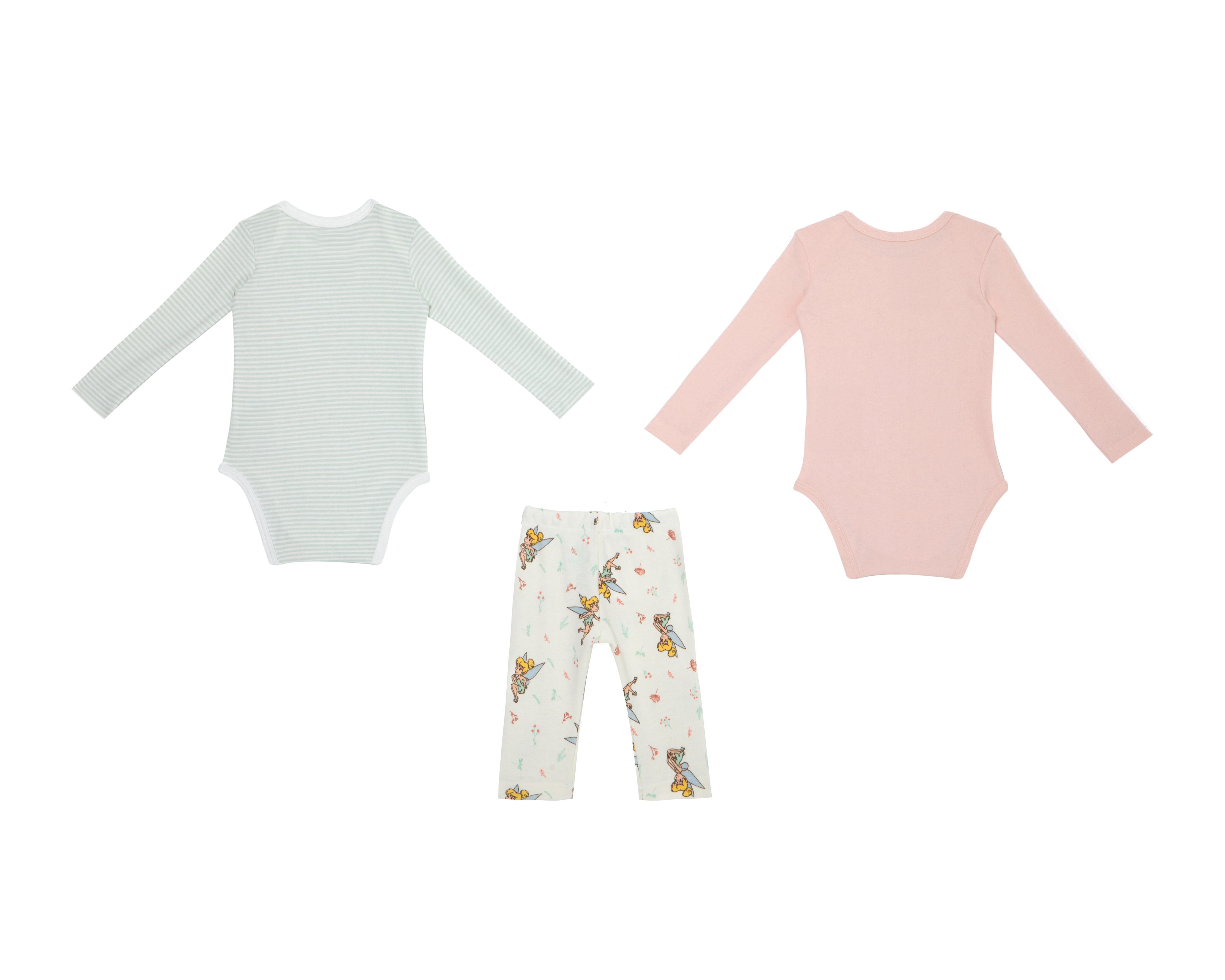 Foto 2 | Foto 2 | Conjunto para Bebé Niña Disney Campanita 3 Piezas