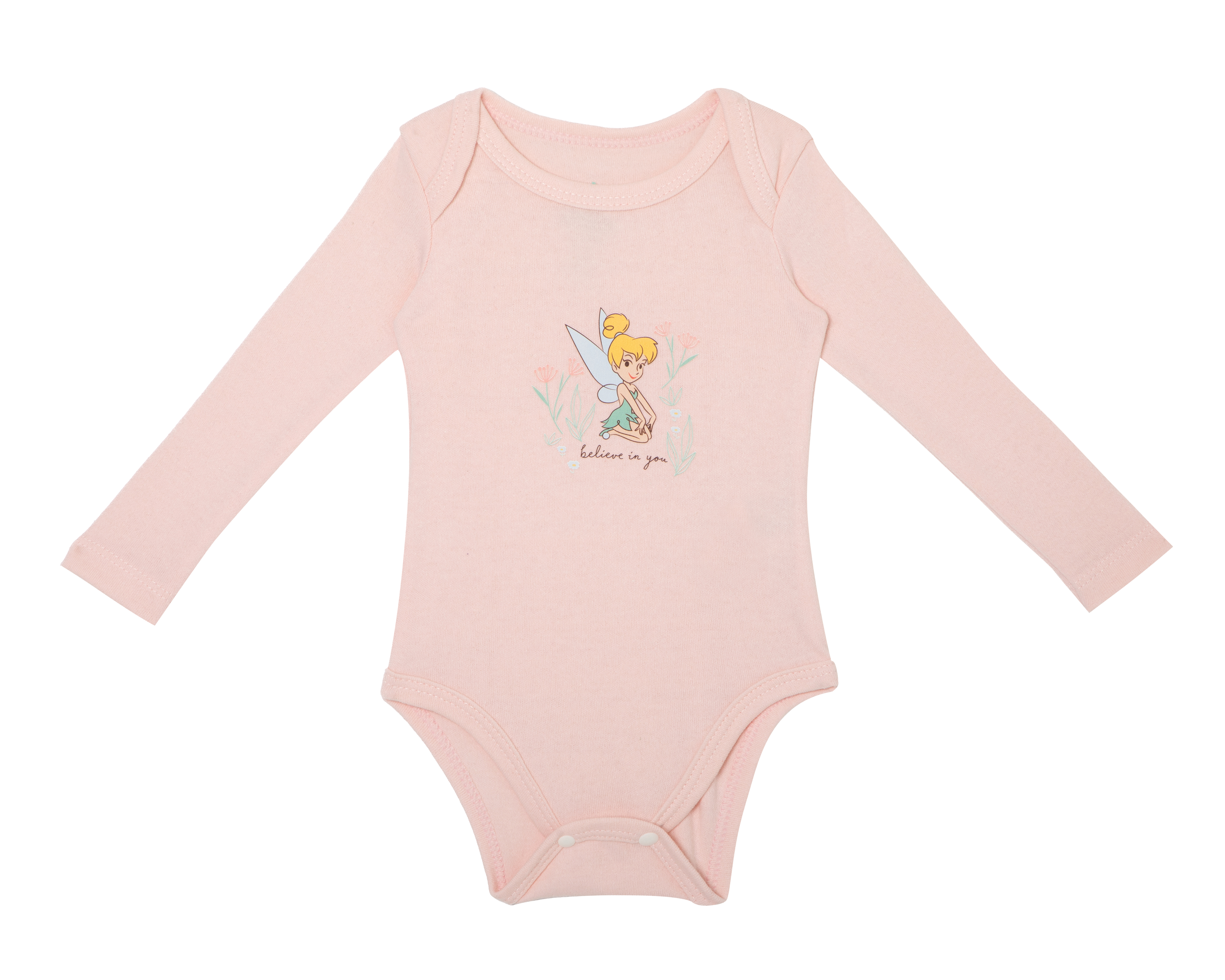 Foto 4 | Foto 4 | Conjunto para Bebé Niña Disney Campanita 3 Piezas