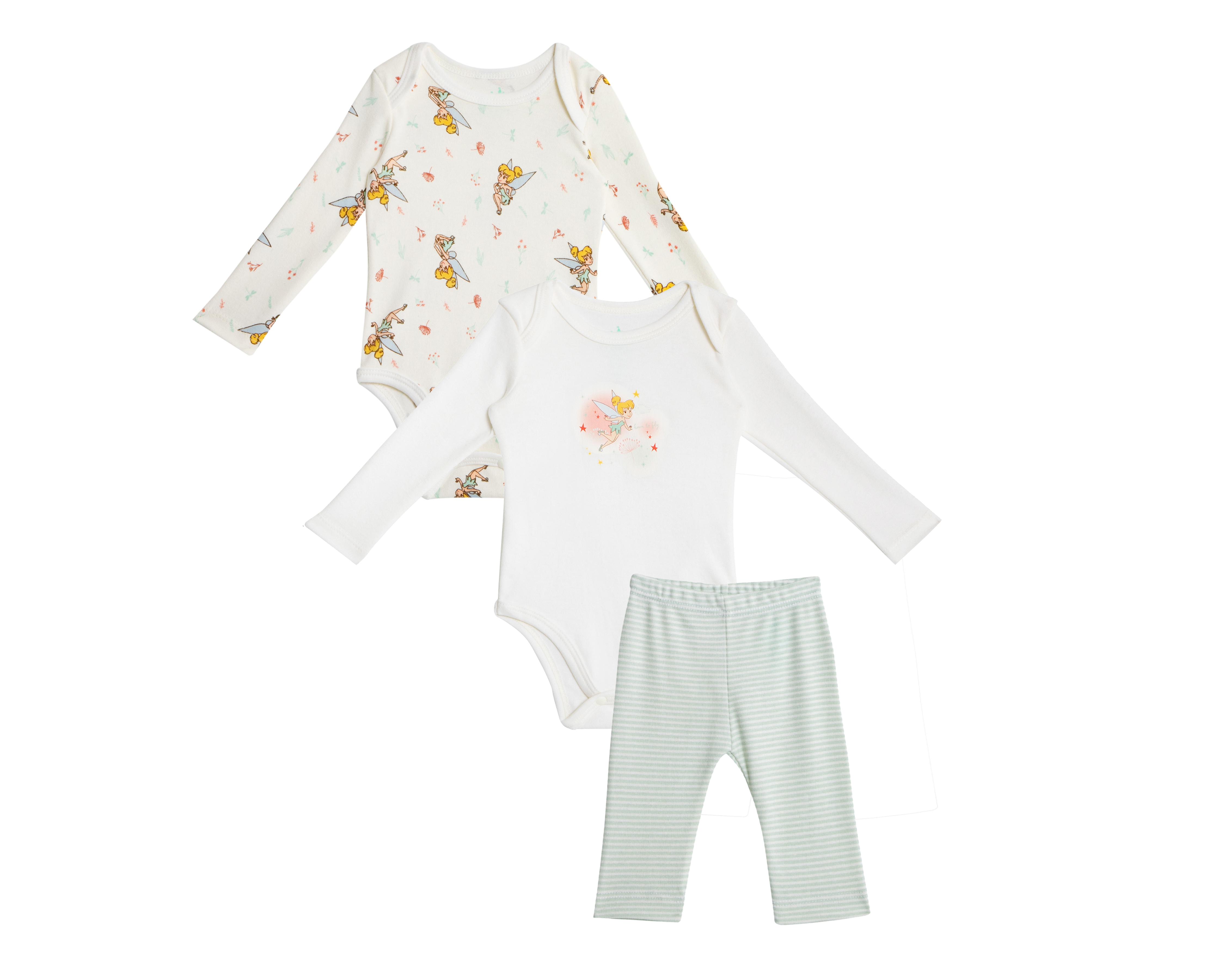 Conjunto para Bebé Niña Disney Campanita 3 Piezas