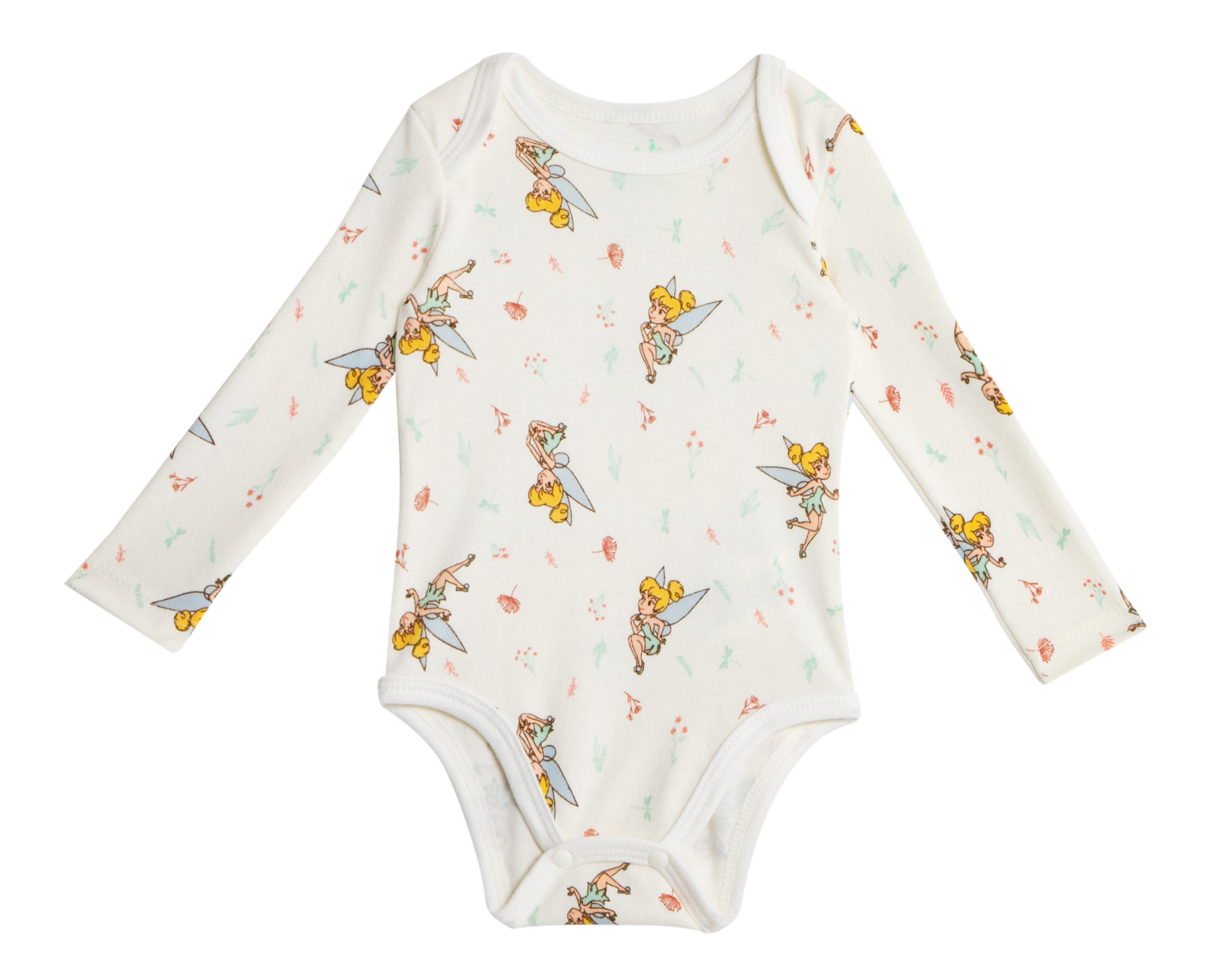 Foto 3 | Foto 3 | Conjunto para Bebé Niña Disney Campanita 3 Piezas