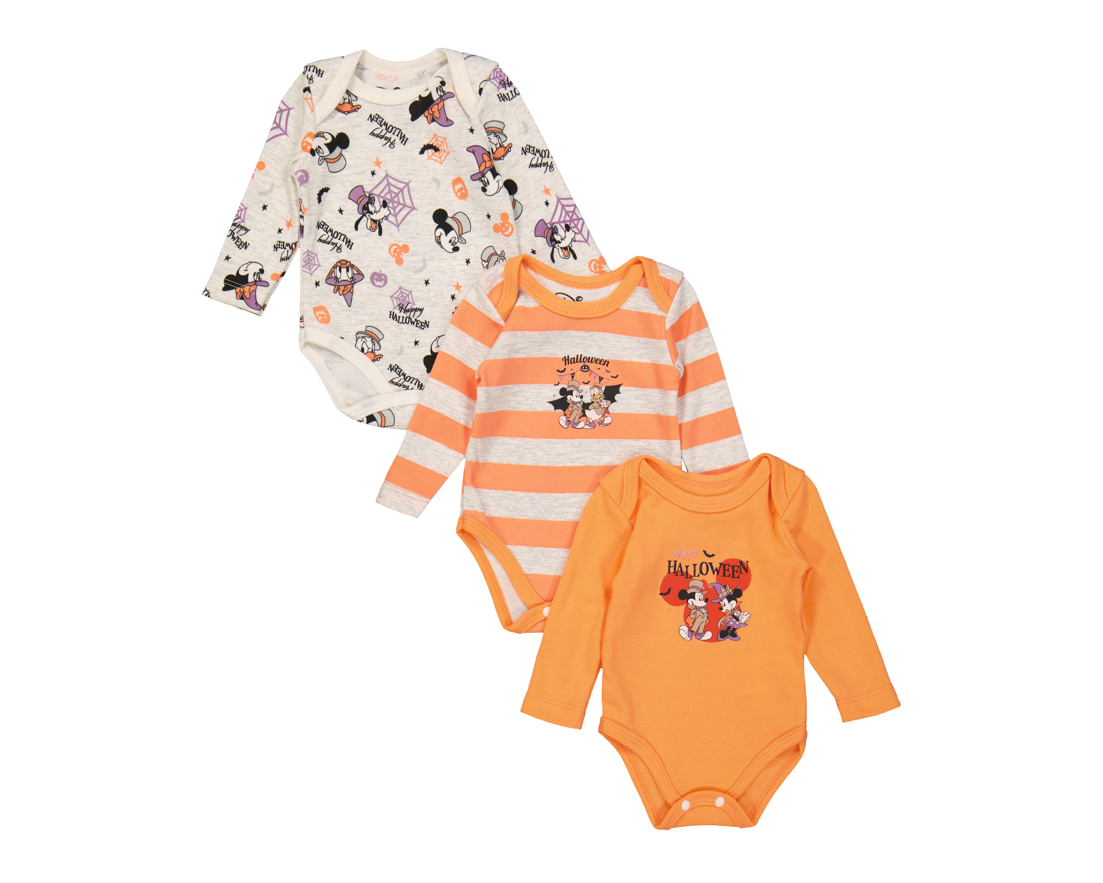 Pañalero para Bebé Niño Disney Estampado de Mickey Mouse 3 Piezas