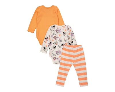 Foto 2 | Foto 2 | Pañalero y Pantalón para Bebé Niña Disney Estampado 3 Piezas