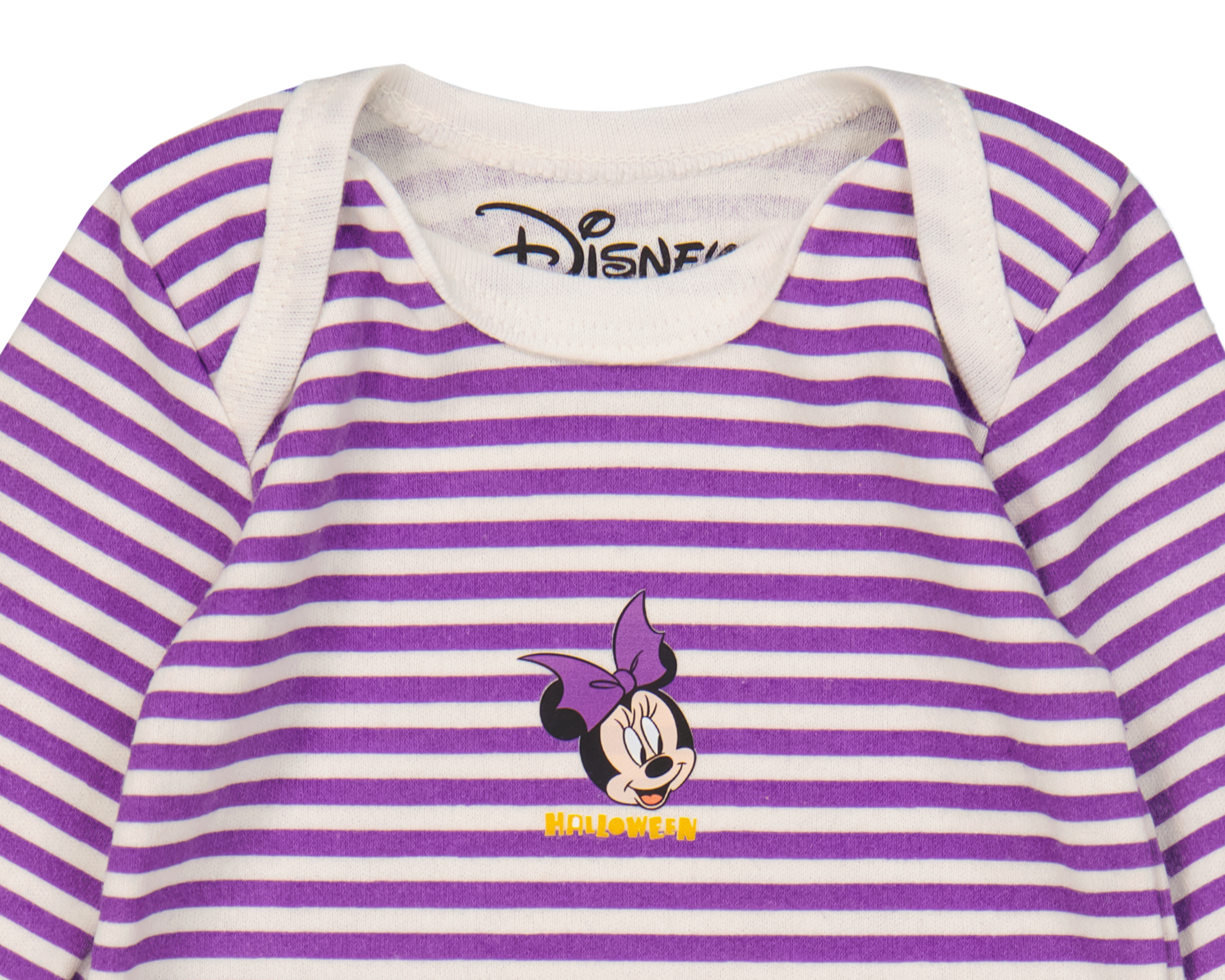 Foto 4 pulgar | Foto 3 | Playera Manga Larga Disney Minnie Mouse para Bebé Niña 3 Piezas