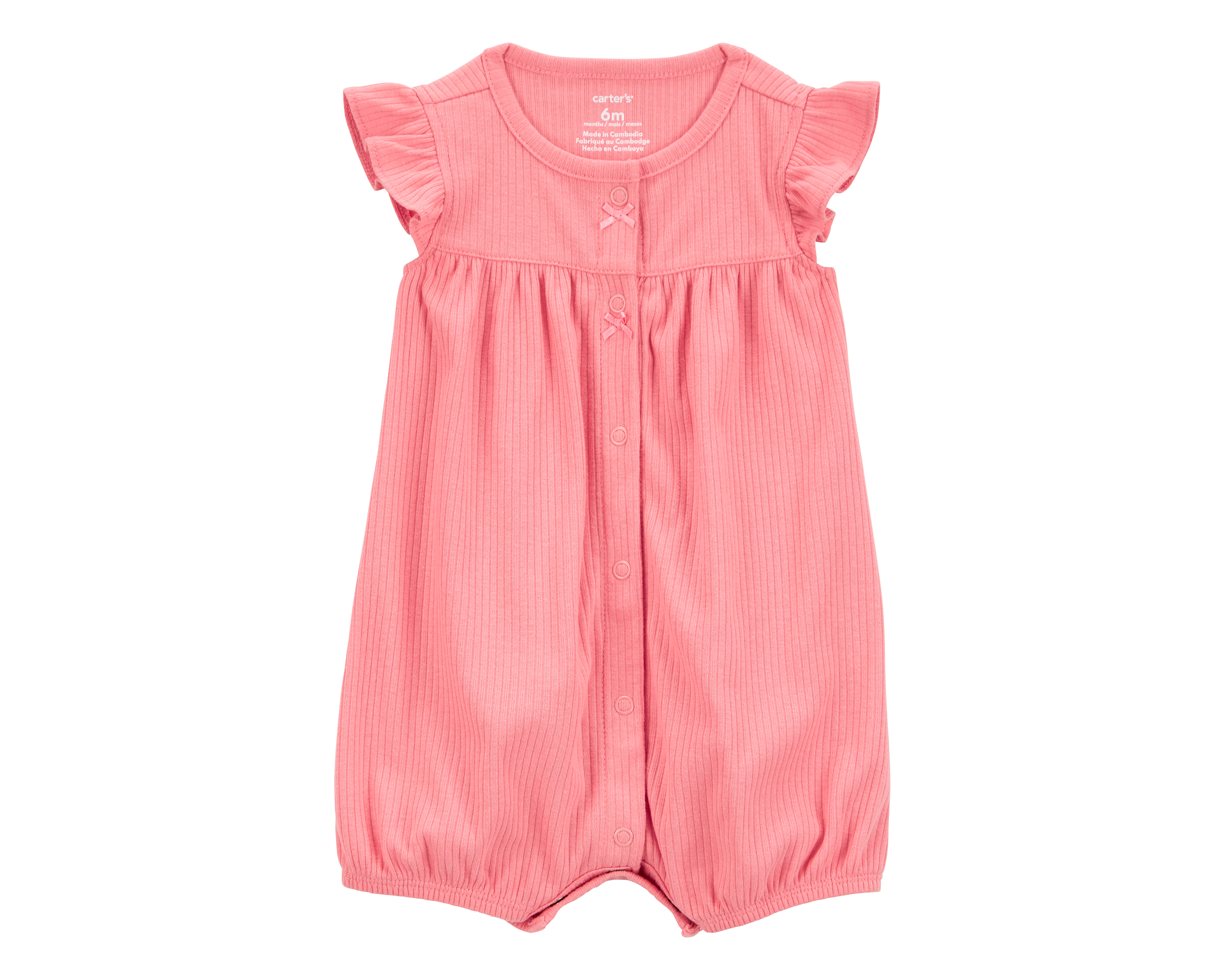 Foto 2 pulgar | Foto 1 | Jumper para Bebé Niña Carter´s Rosa