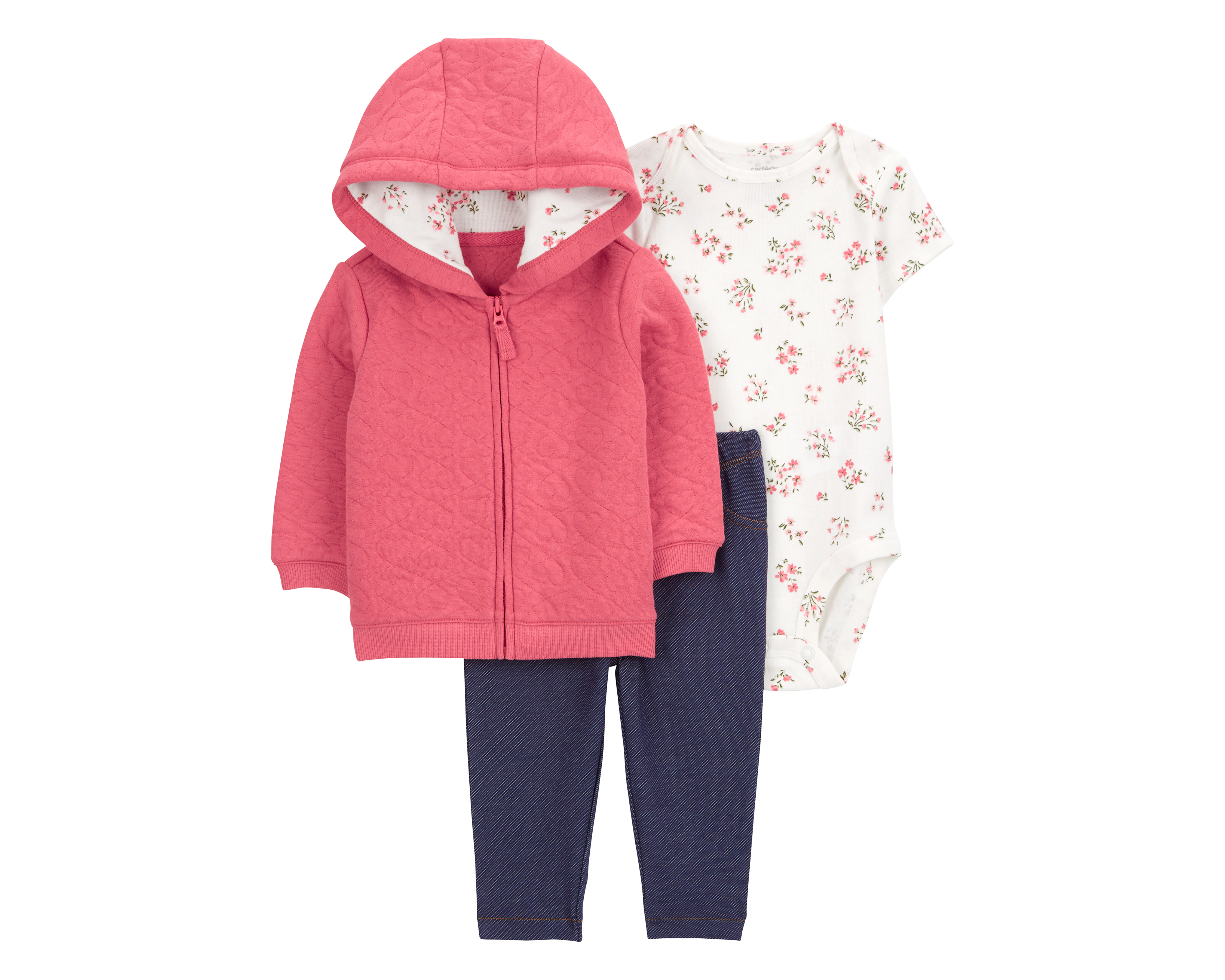 Conjunto para Bebé Niña Carter's 3 Piezas