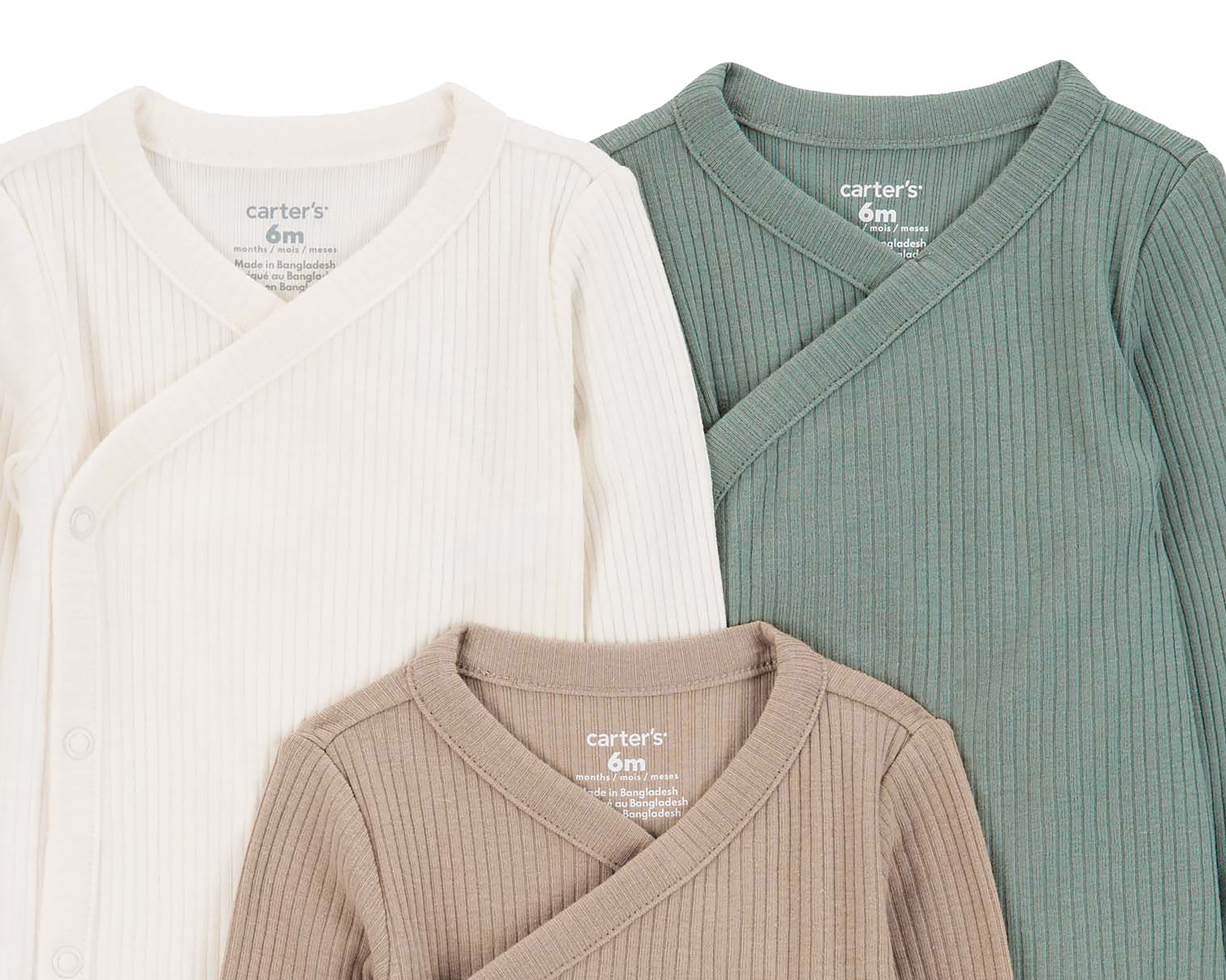 Foto 3 pulgar | Foto 2 | Pañalero para Bebé Niño Carter's 3 Piezas